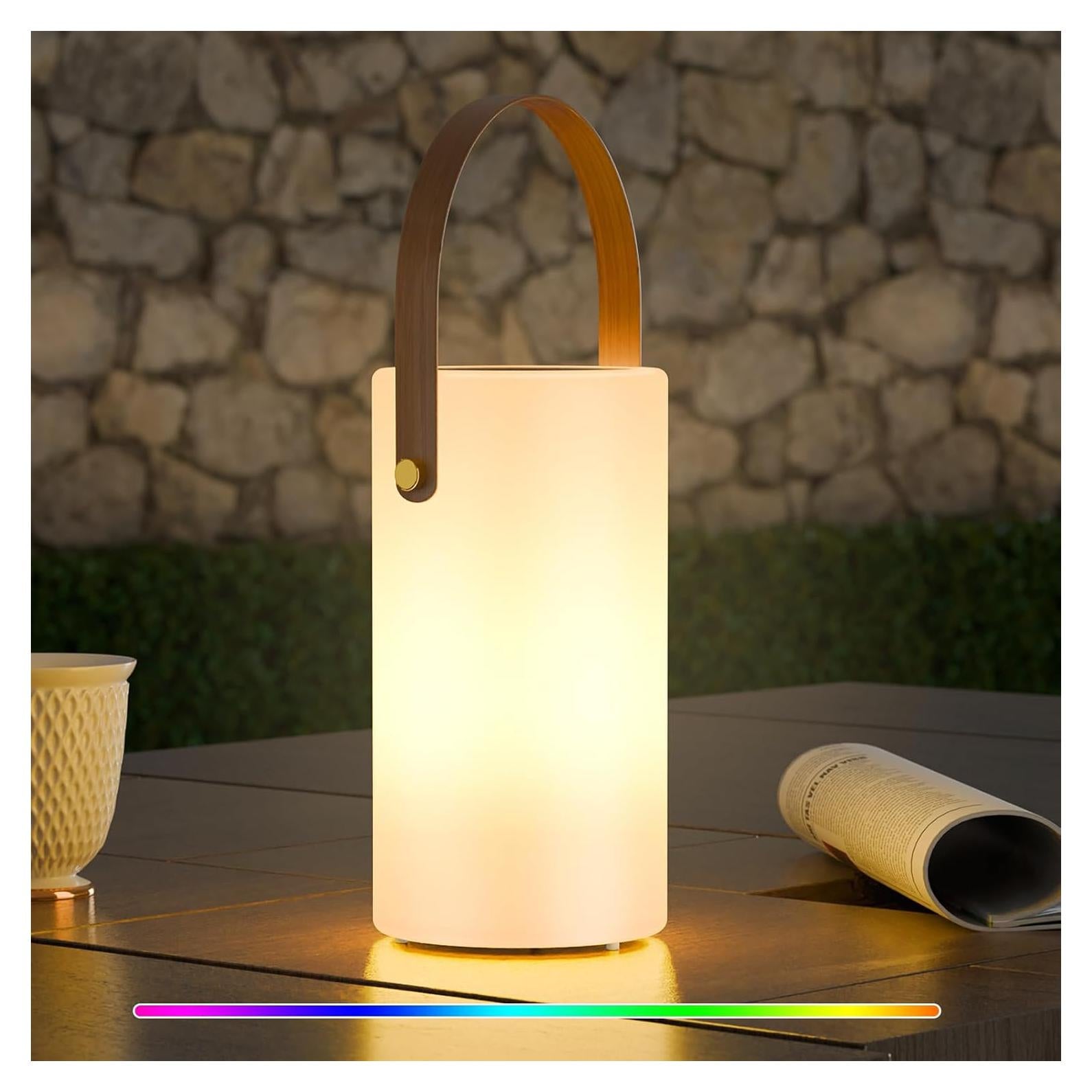 Lámpara de Mesa Solar uuffoo PBG-1427 LED Recargable IP44