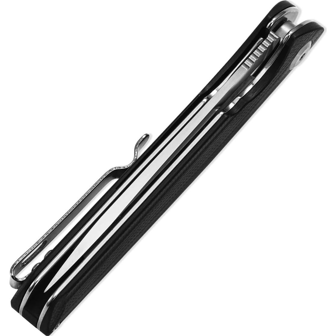 Cuchillo Plegable Sitivien ST102 Acero D2 Mango G10 Negro