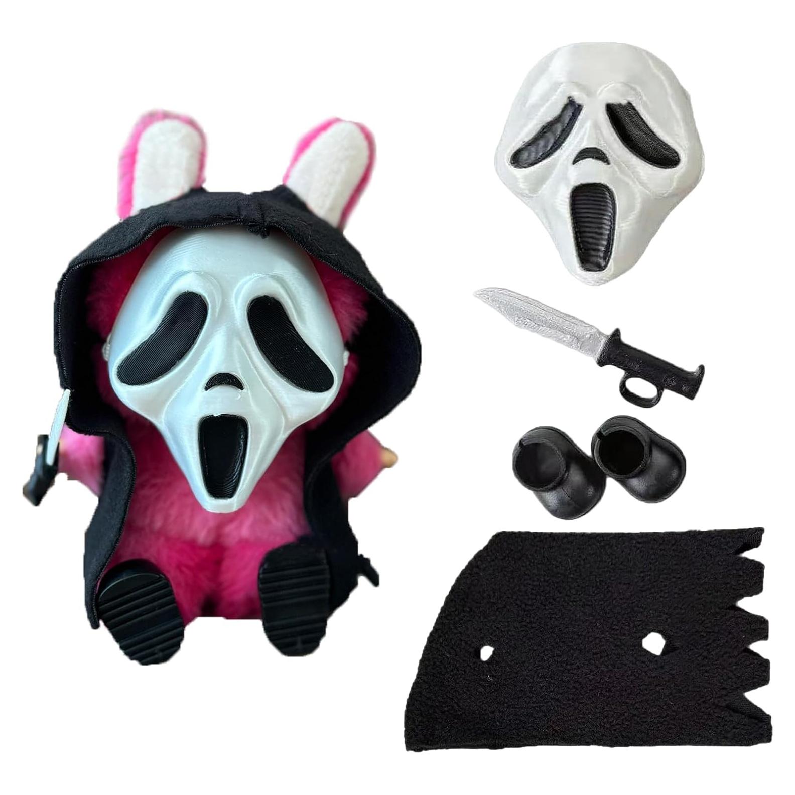 Conjunto de Ropa de Muñeca Halloween Labubu 15-17cm Disfraz