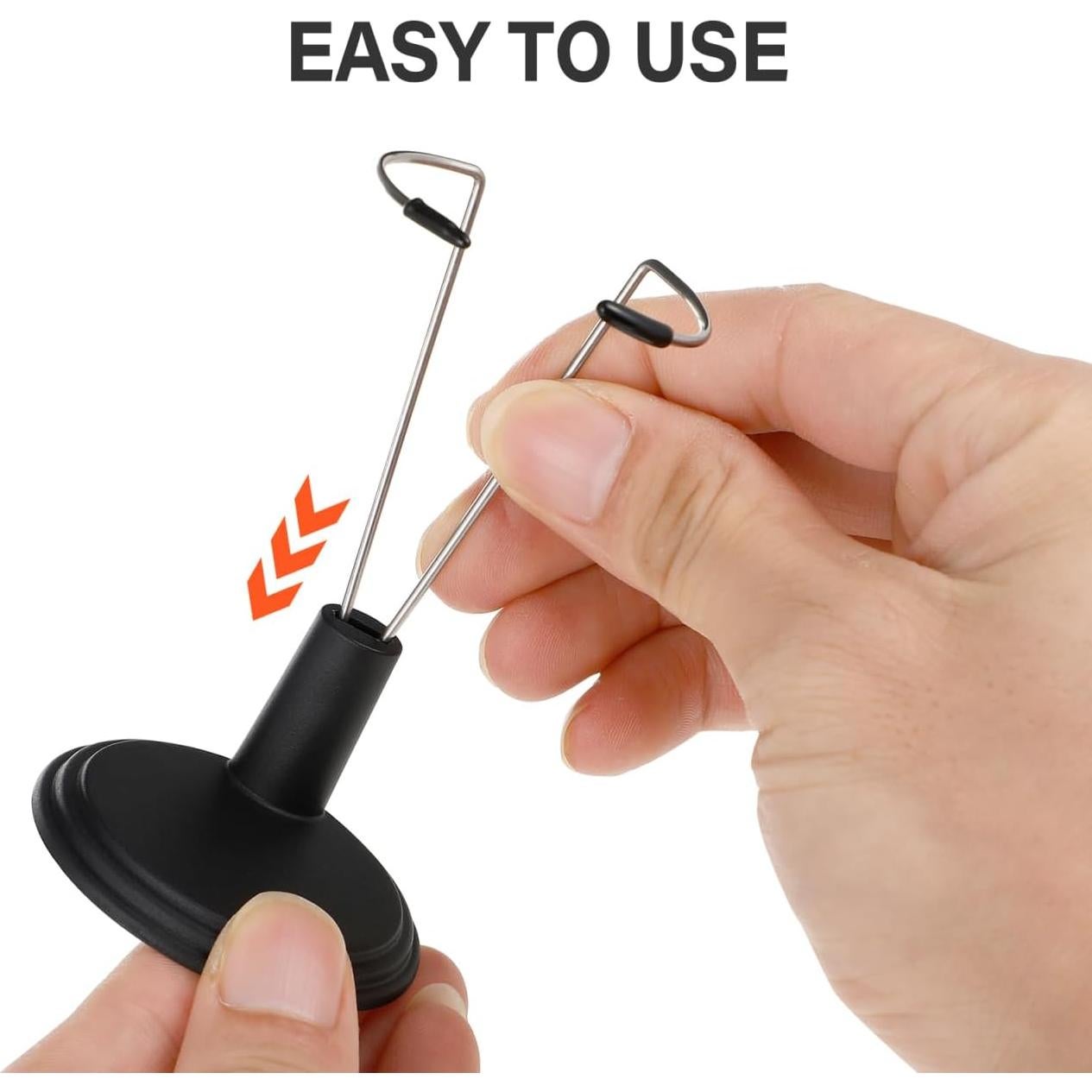 Soporte para Muñecas TOYANDONA 4 Piezas Ajustable Negro