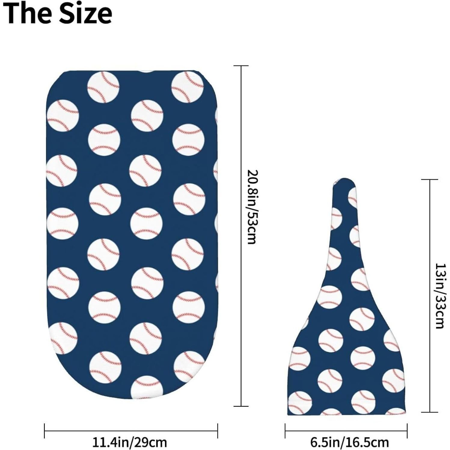 Manta de Envoltura para Bebés Broiteid Béisbol 29x53 cm
