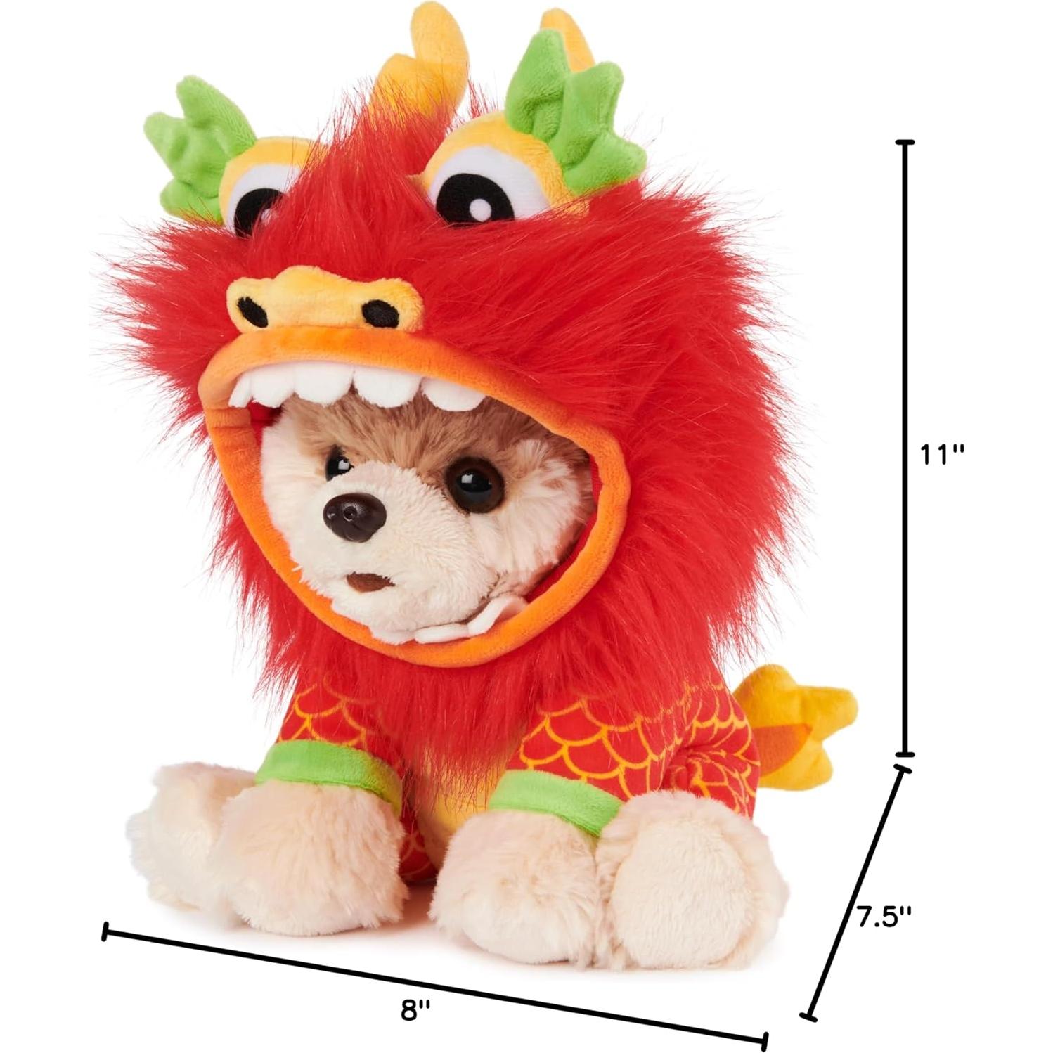 Peluche GUND Boo Dragón Año Nuevo Lunar 9" Suave