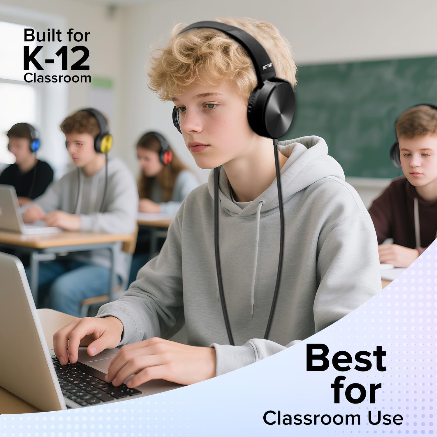 Auriculares con Cable MKDTNJT HTC004 para Niños - Paquete de 5