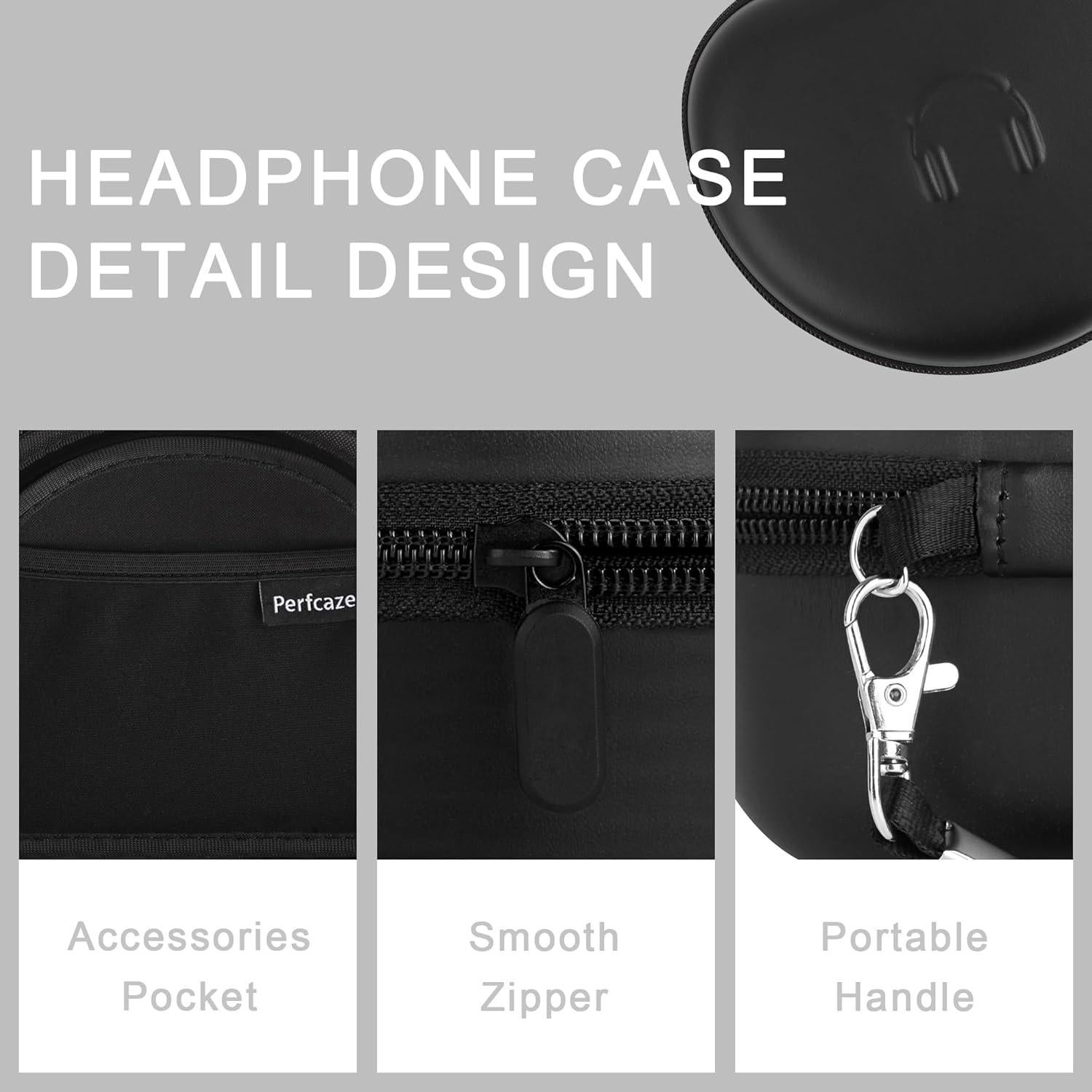 Funda de Almacenamiento para Auriculares Skullcandy Crusher Evo ANC 2 - Dura y Portátil