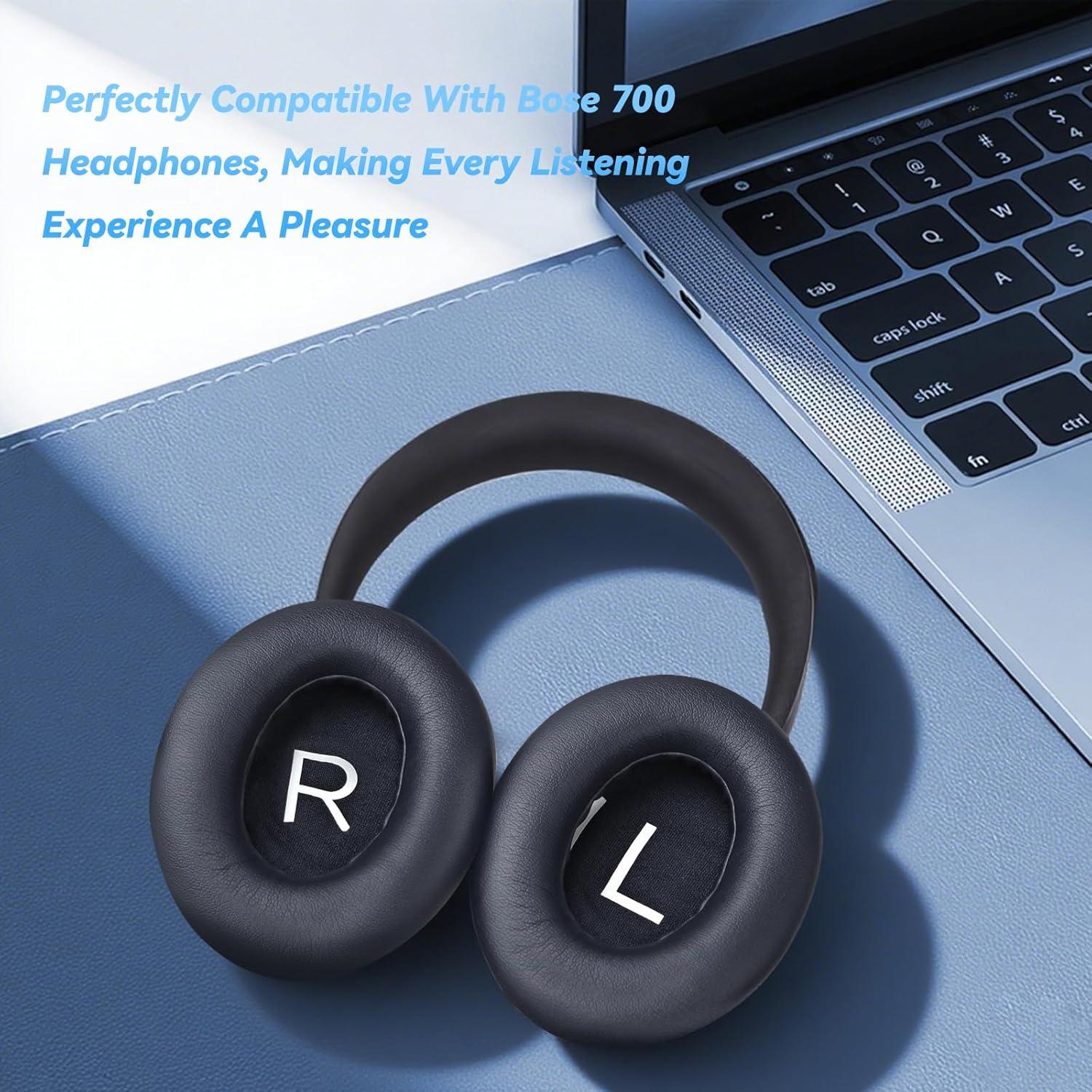 Almohadillas de Repuesto Bose 700 - Cuero Suave y Espuma