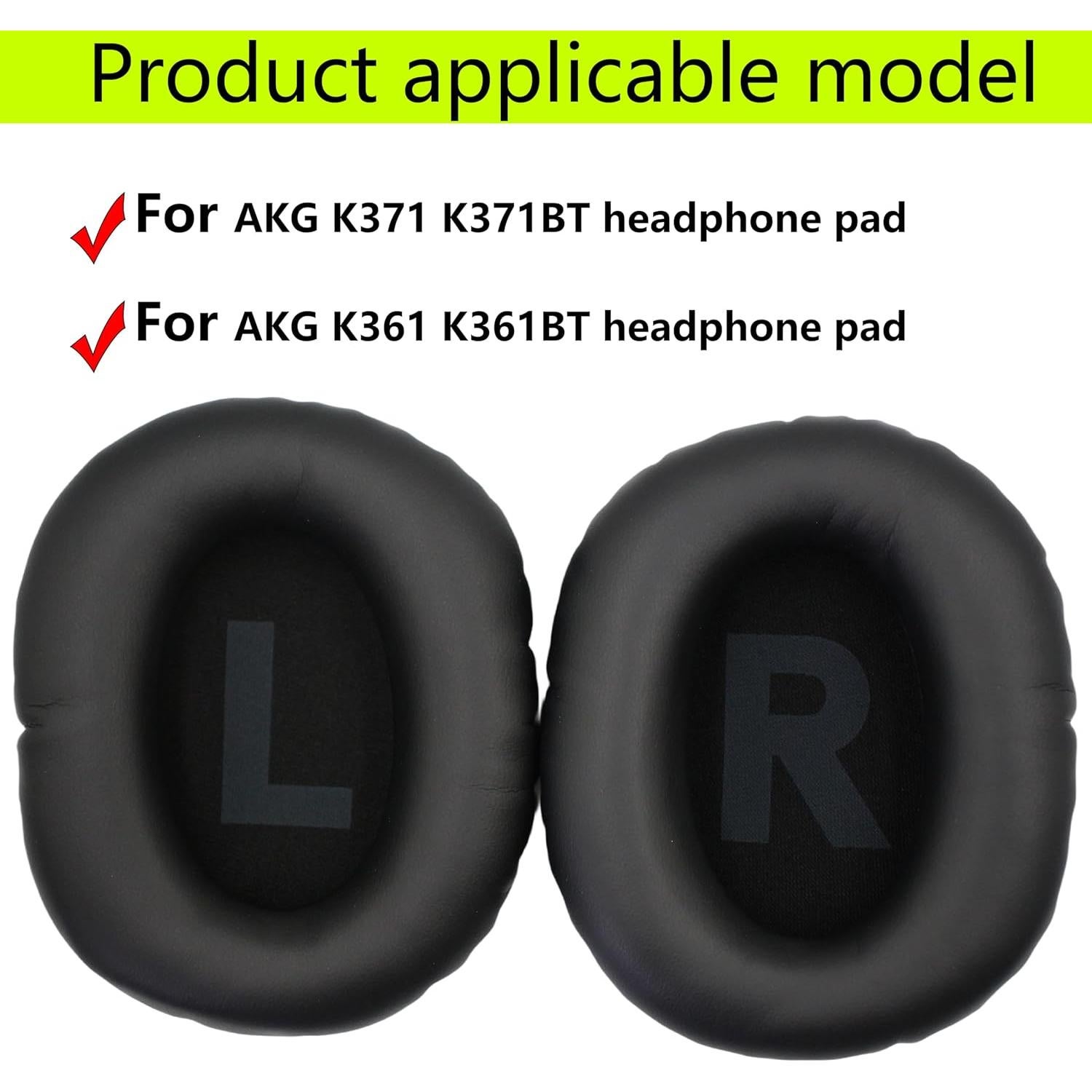 Almohadillas de Reemplazo AKG K371 K361 K371BT Espuma Viscoelástica