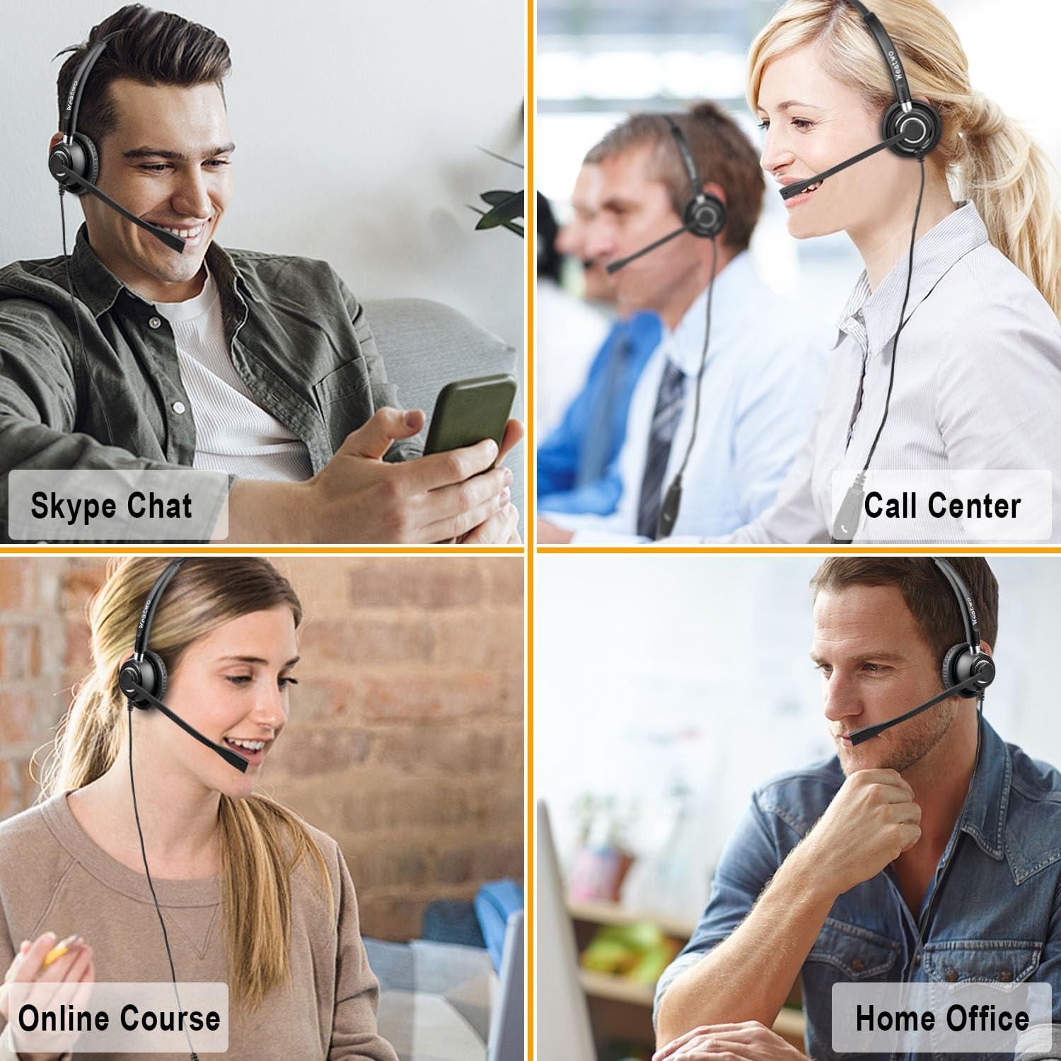 Auriculares con cable Weatwo W520M 3.5mm y USB-C, micrófono