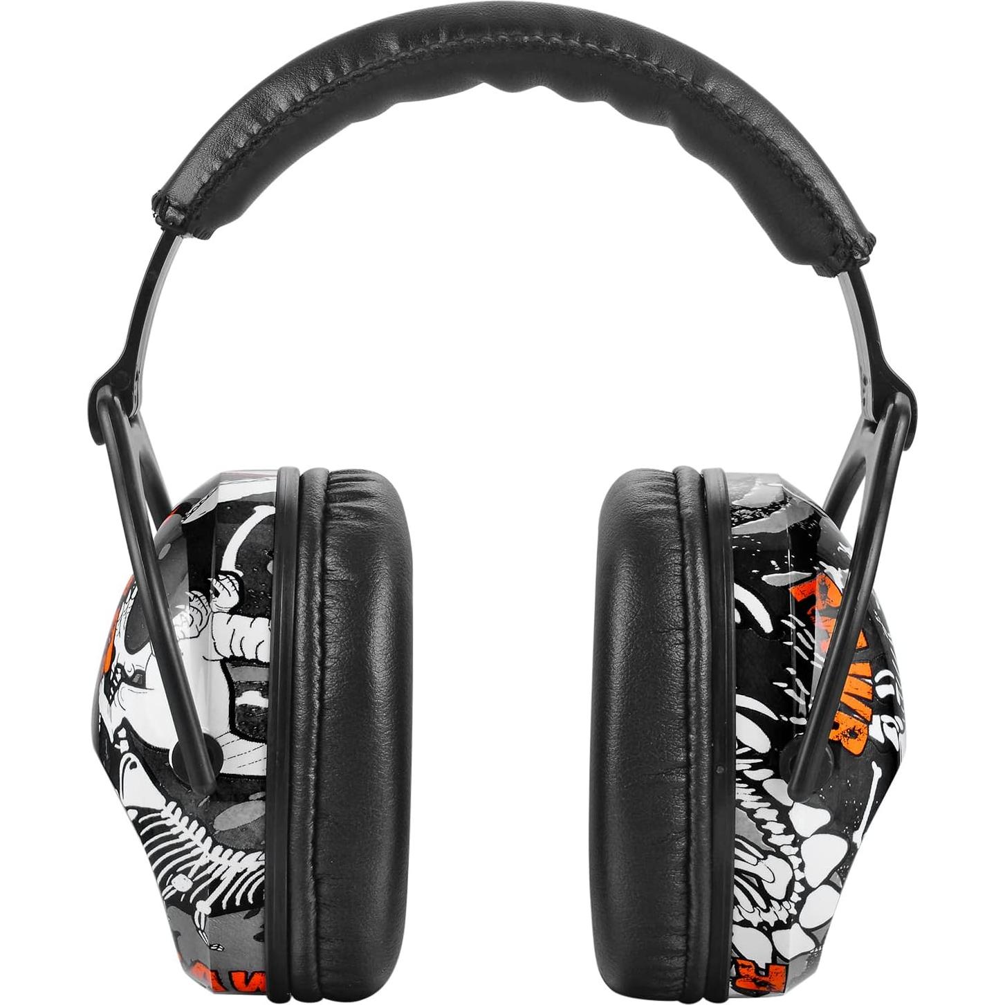 Auriculares de Protección Auditiva para Niños HZ015 - Dinosaurio Negro