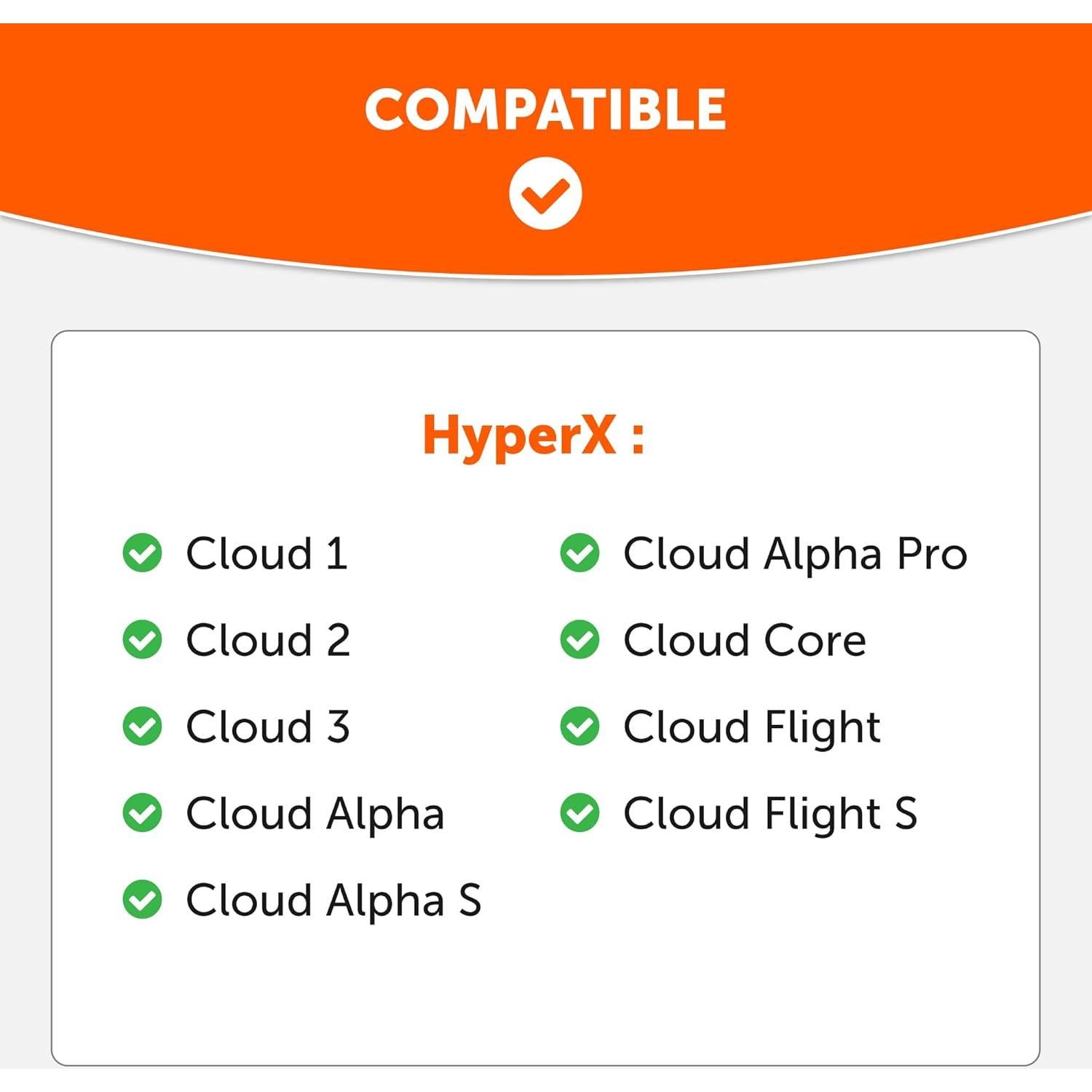 Funda de Silicona WC BandZ Cloud para Auriculares HyperX Cloud