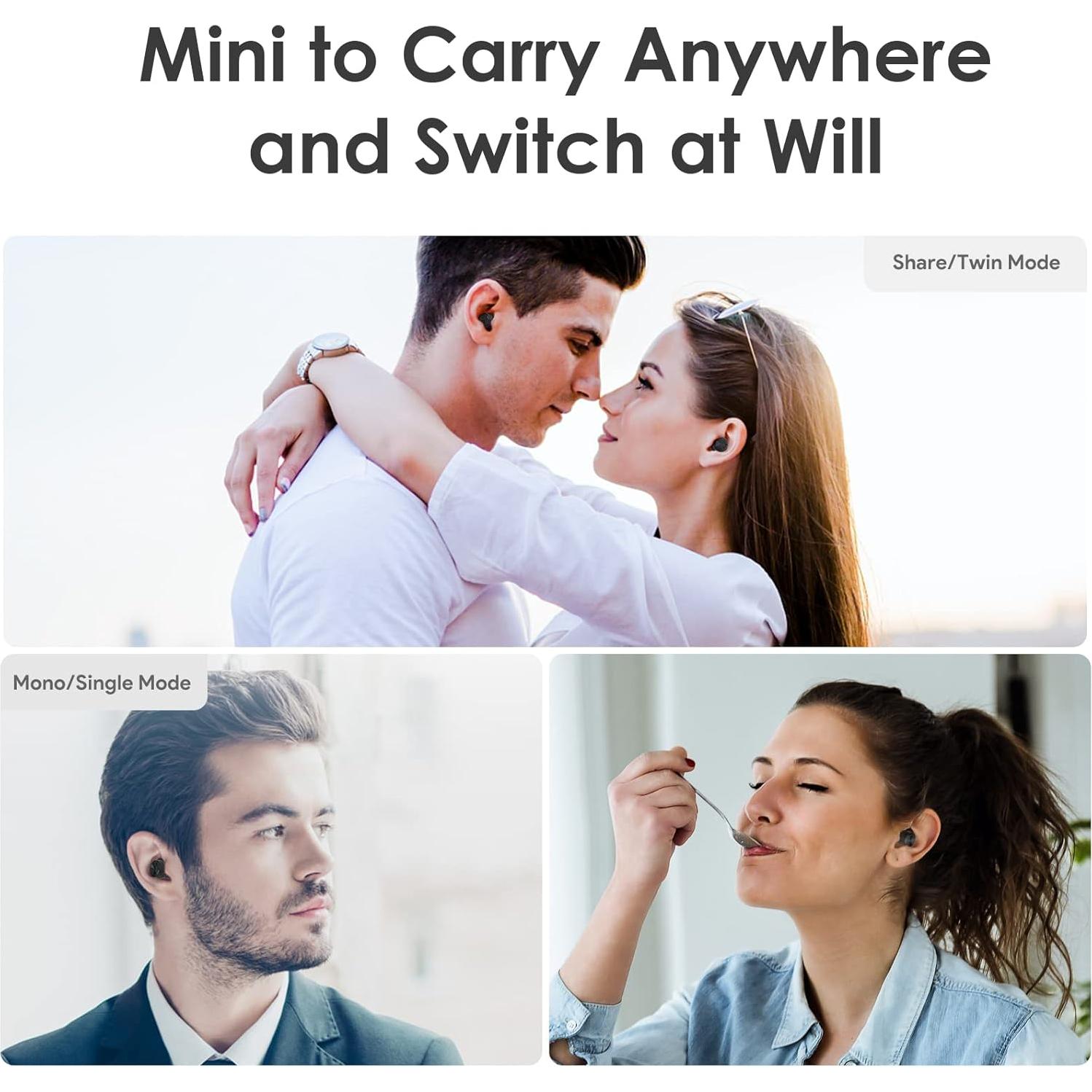 Auriculares Inalámbricos PALOVUE 6877B Bluetooth 5.3 Estéreo