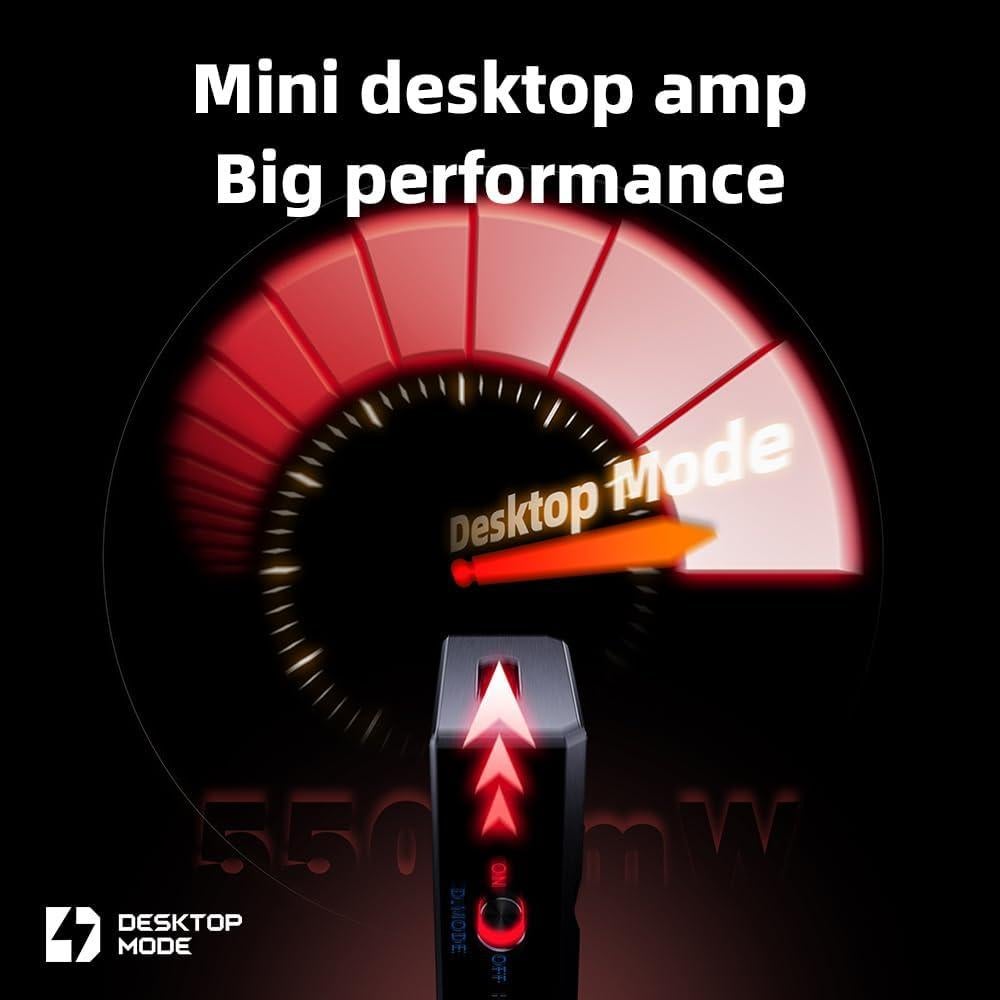 Adaptador DAC Portátil FiiO KA13 USB-C 3.5mm y 4.4mm 550mW