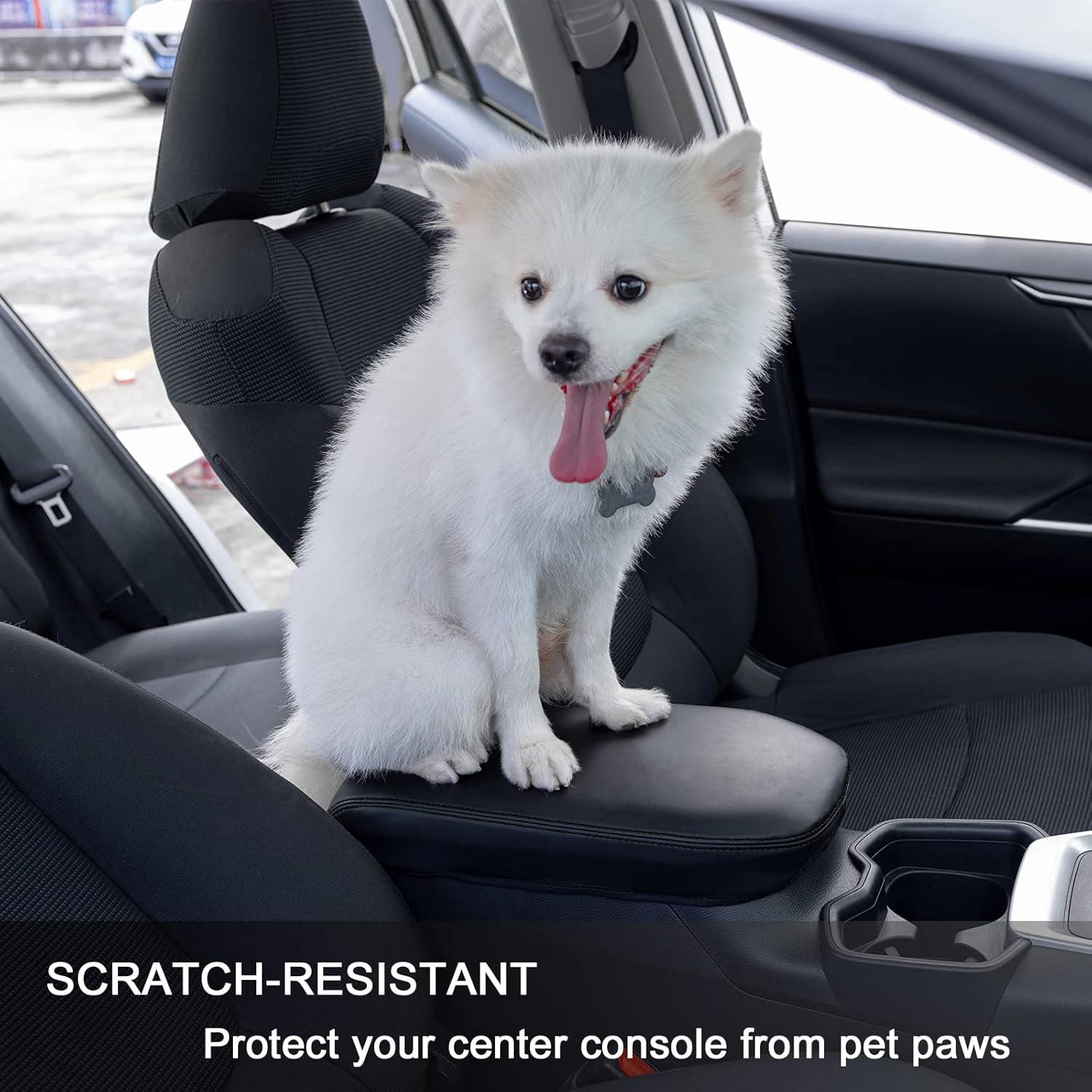 Cubierta de Reposabrazos JDMCAR para Toyota RAV4 2019-2025 - Negro