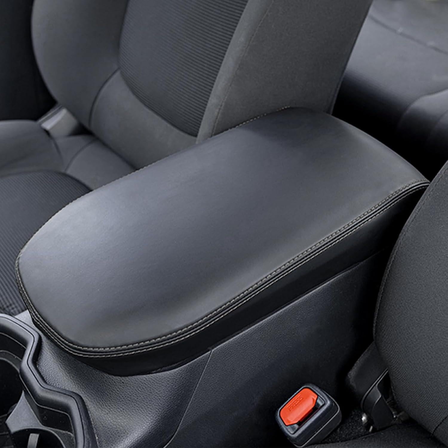 Cubierta de Reposabrazos JDMCAR para Toyota RAV4 2019-2025 - Negro