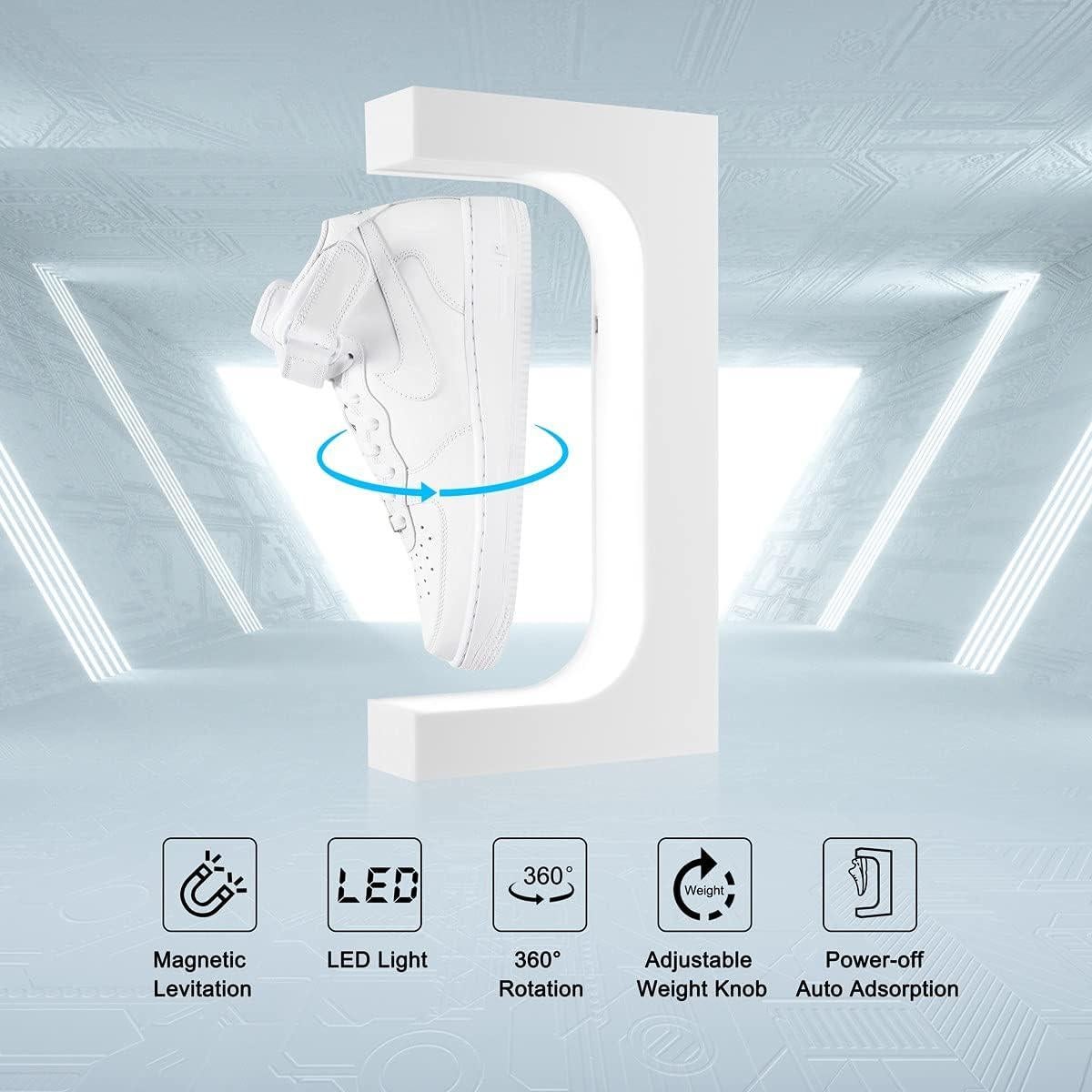 Soporte de Exhibición de Zapatos Flotante DIDWI con Luz LED