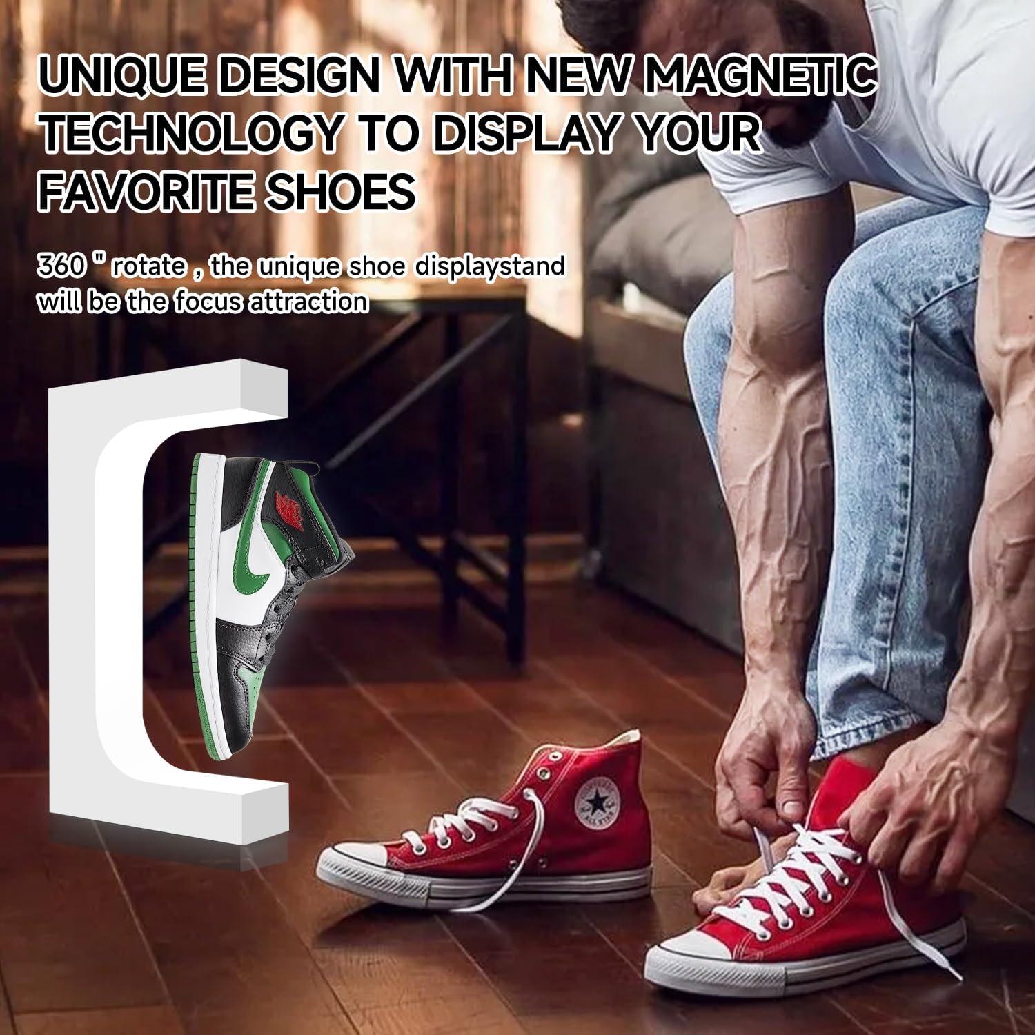 Soporte de Exhibición de Zapatos Flotante DIDWI con Luz LED