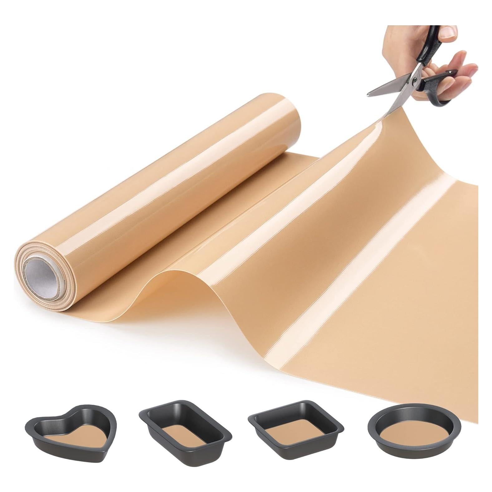 Rodillo de Tapete de Silicona Beige MMMAT 30.48x243.84cm Antiadherente