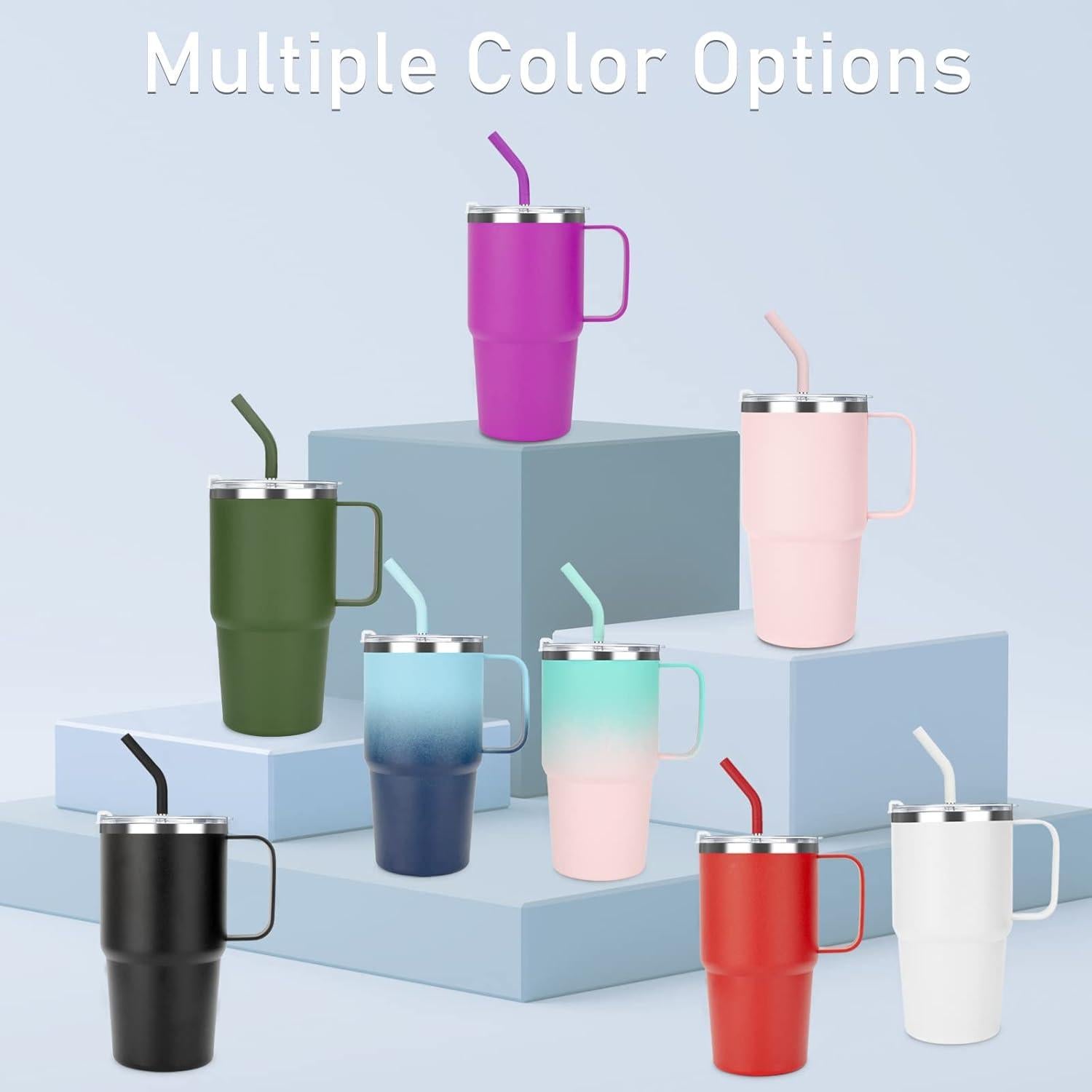 Taza Aislada Sursip 24 oz Acero Inoxidable Doble Pared Negro