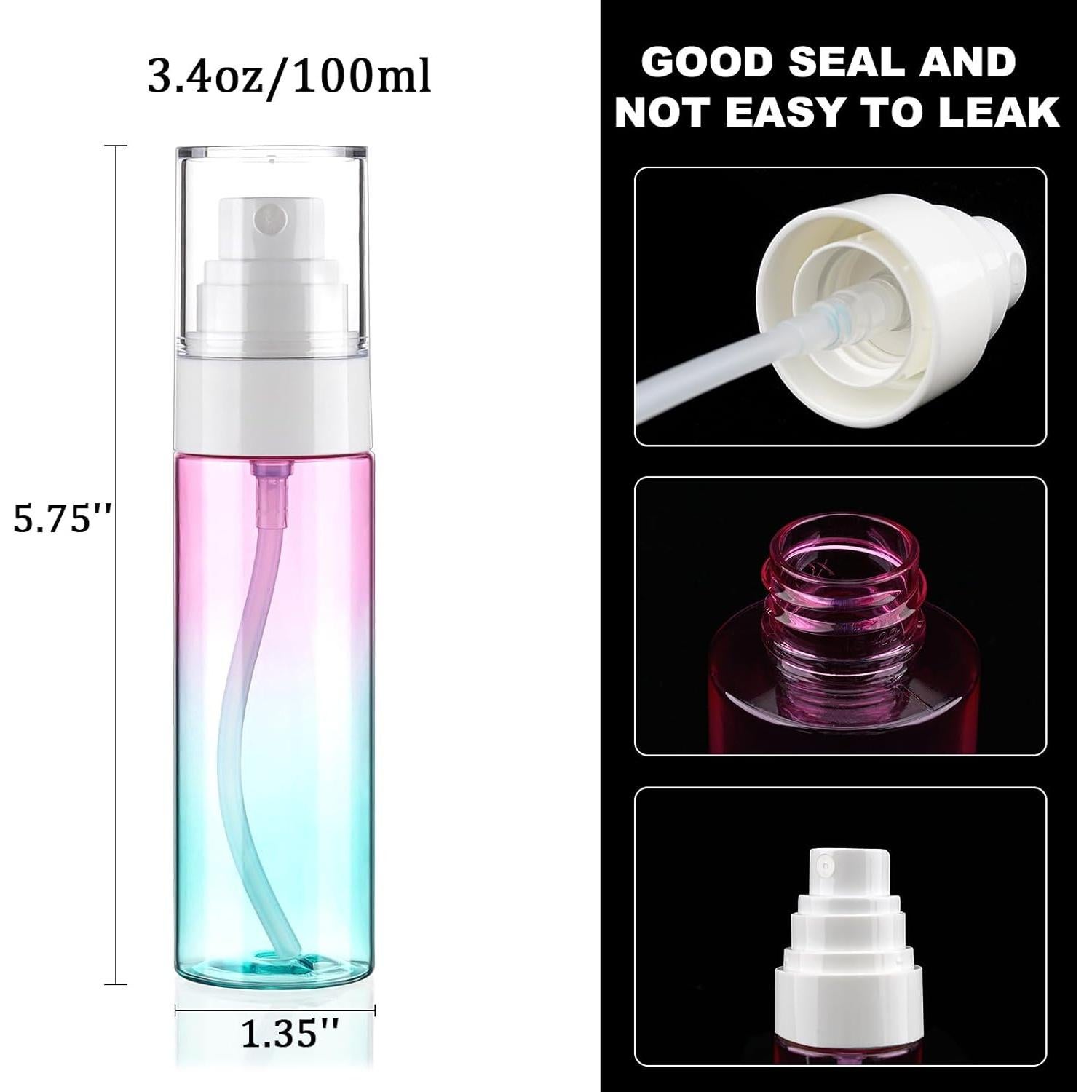 Botellas de Spray de Neblina Fina Hethyo 100ml 2Pack