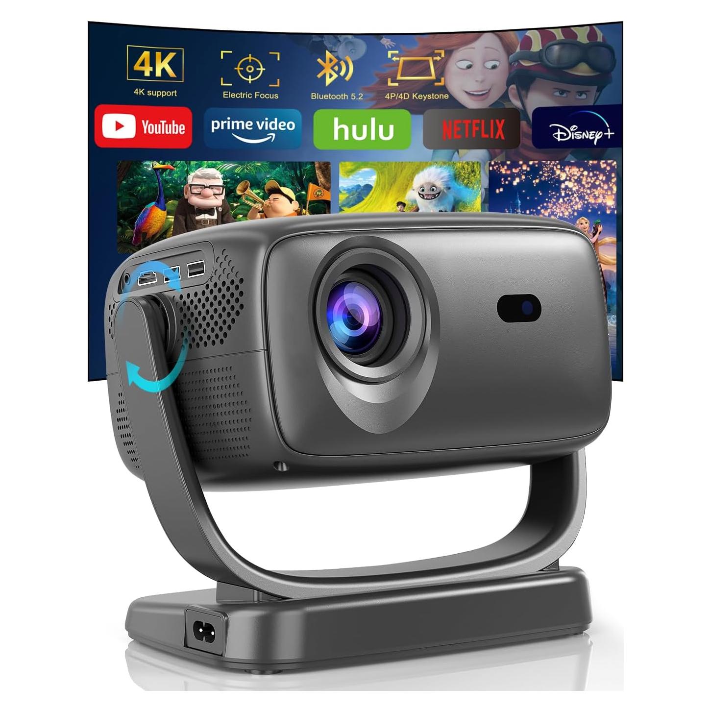 Proyector Mini 4K Weejector R2CT Portátil FHD 1080P WiFi 6