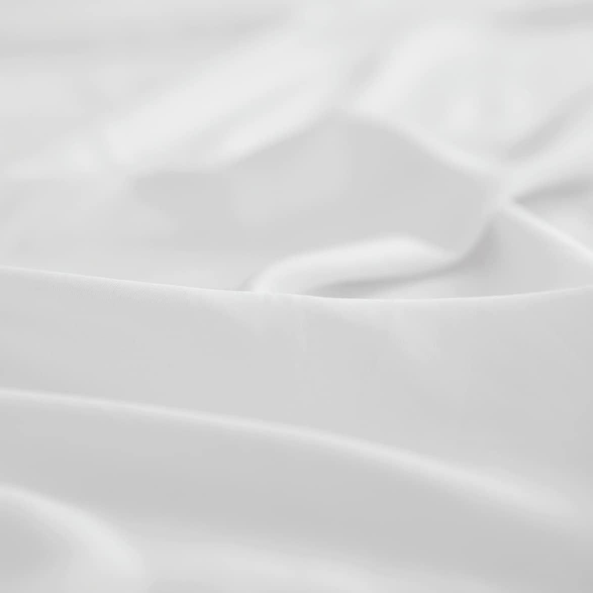 Juego de Sábanas Twin 4 Piezas Bamboo Bay 100% Viscosa Blanca