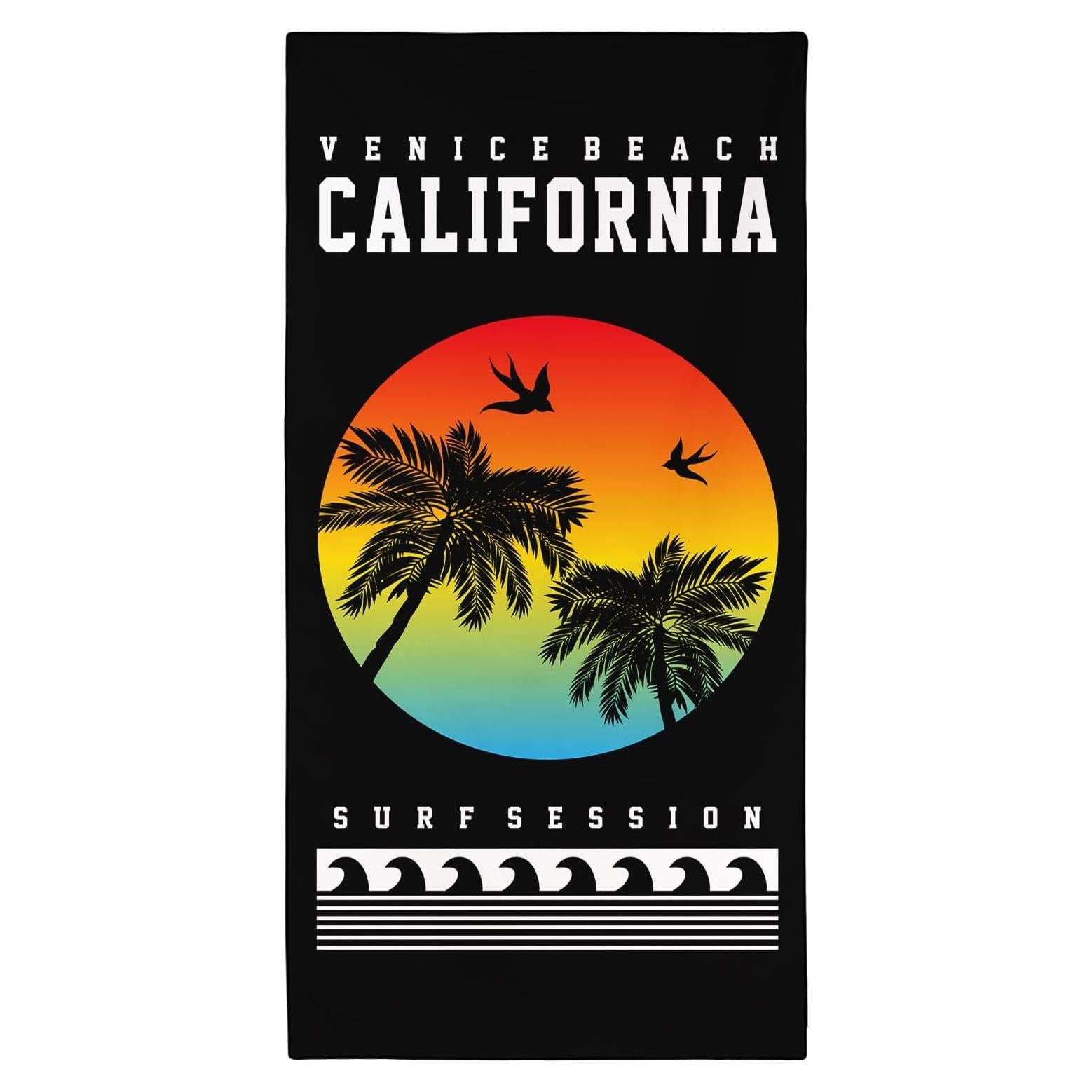 Toalla de Playa OHTMTHO Extra Grande 91x183cm Microfibra