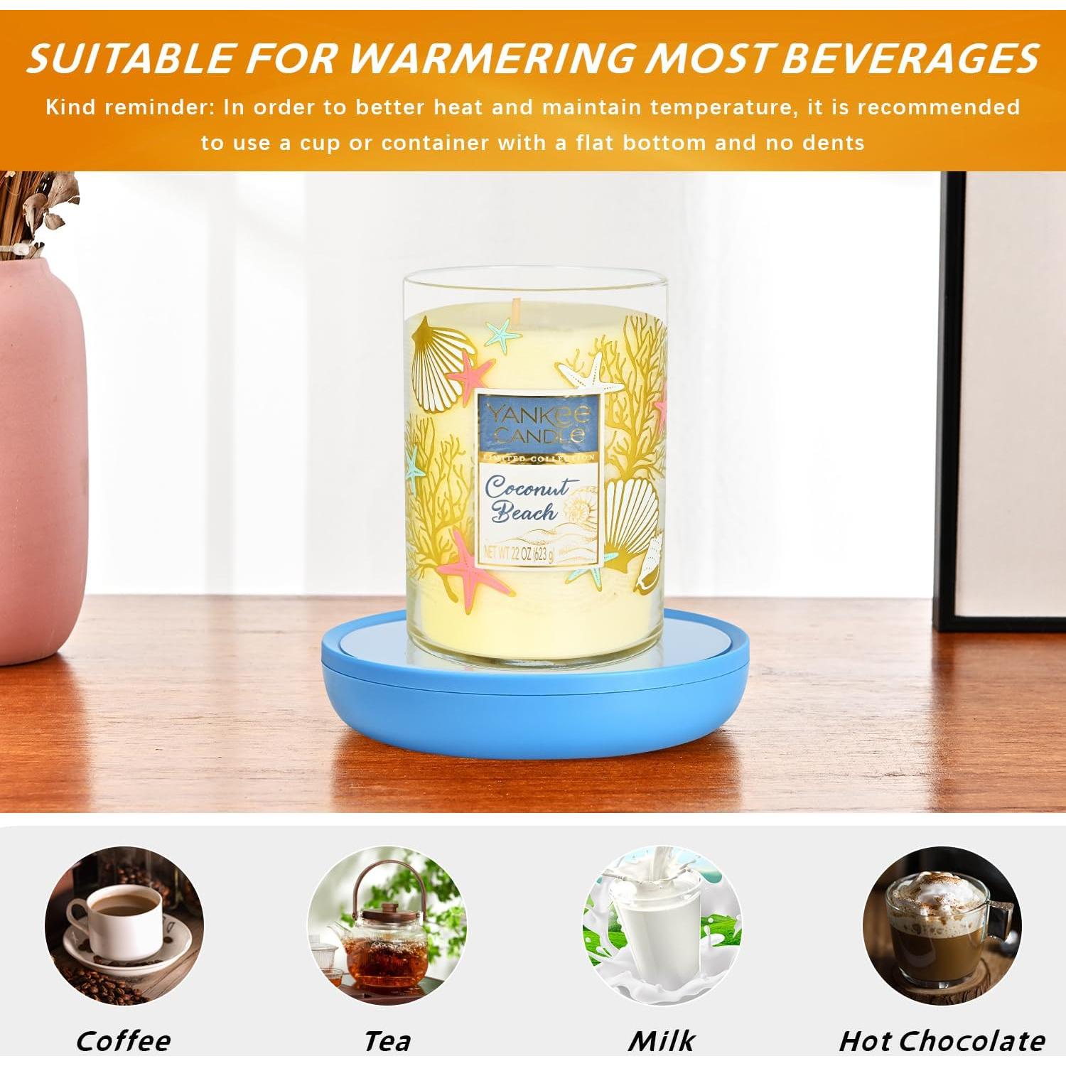 Calentador de Velas Inteligente ASAWASA Azul 17W con Apagado Automático