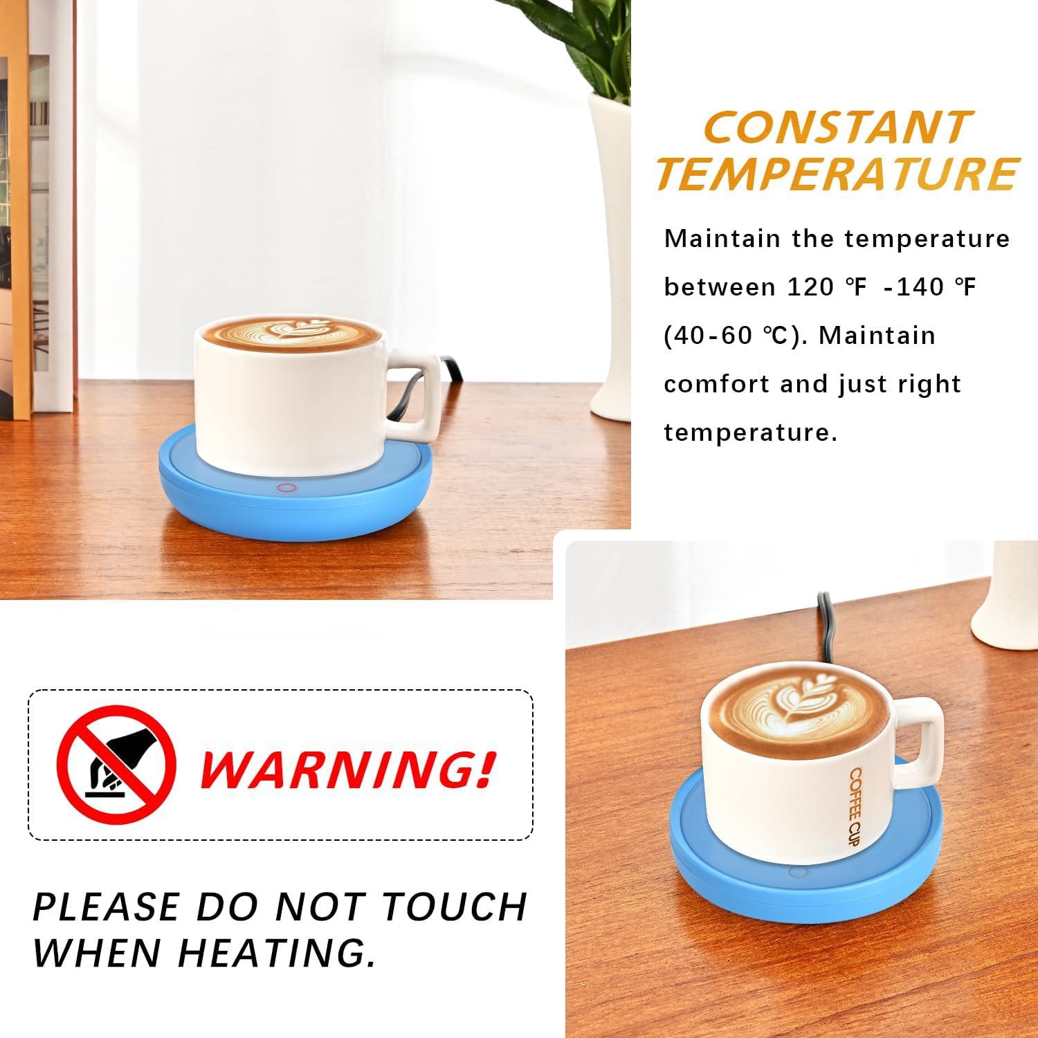 Calentador de Velas Inteligente ASAWASA Azul 17W con Apagado Automático