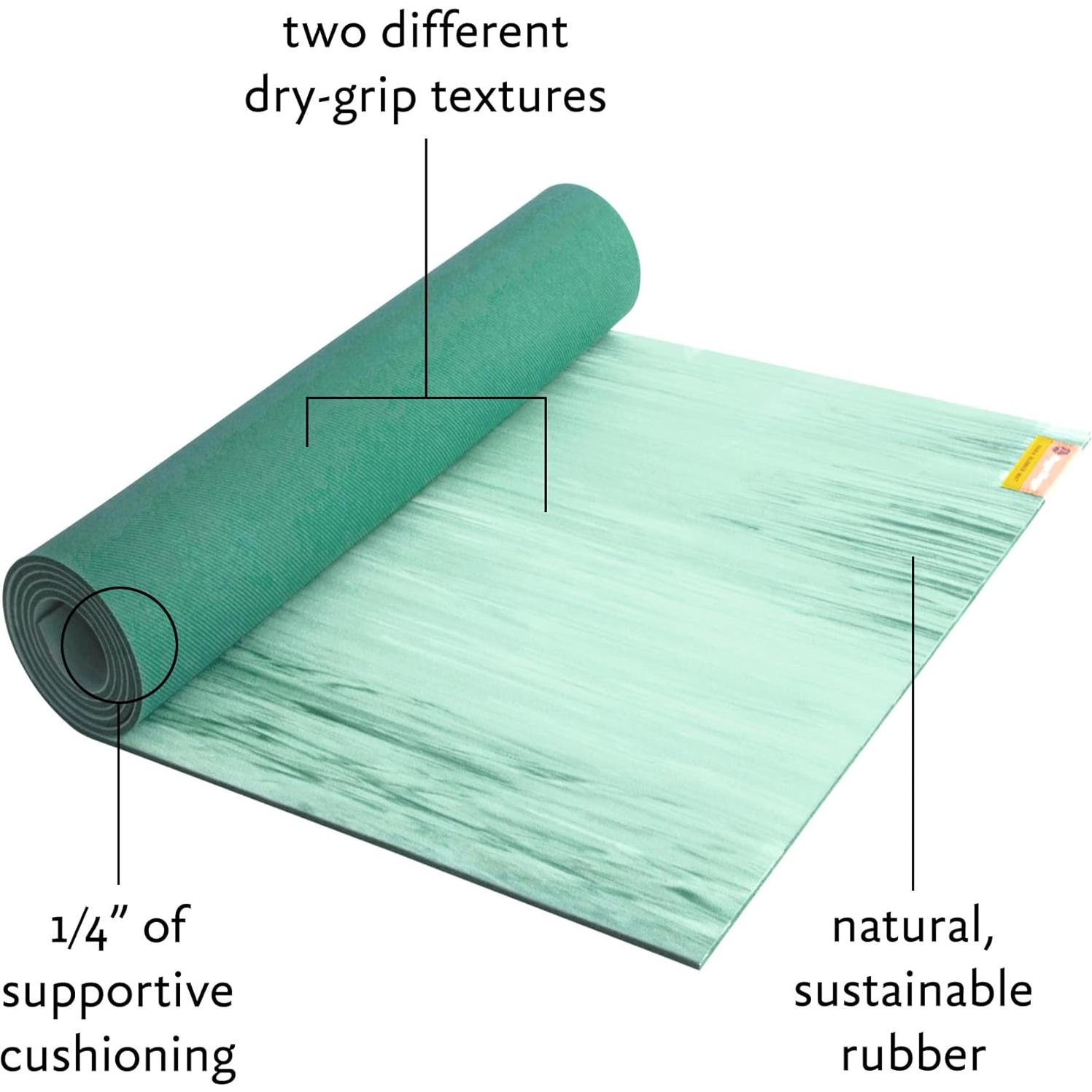 Mat de Yoga de Goma Hugger Mugger Alpino 177.8x61 cm