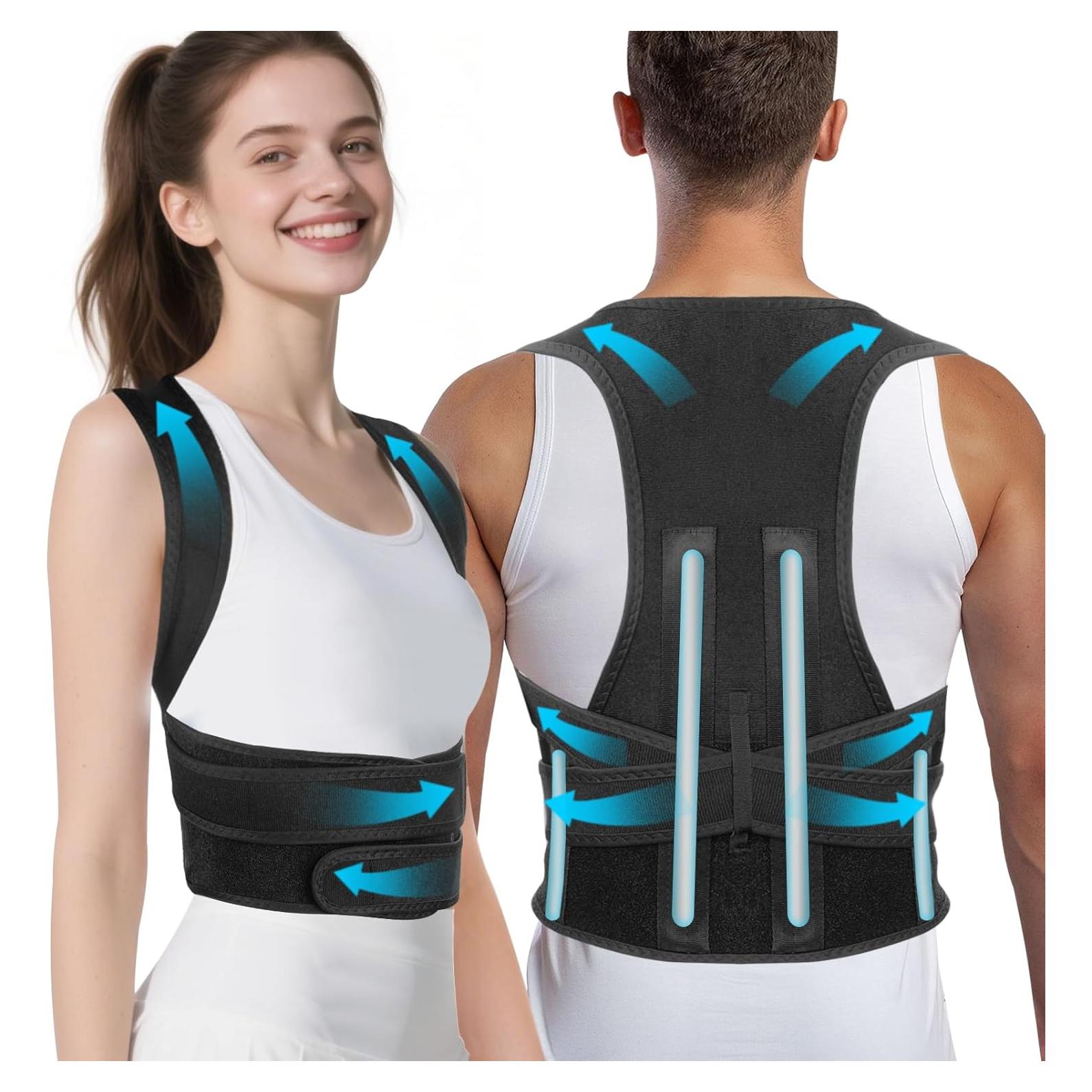 Corrector de Postura J.COXLOD S - Faja Ajustable para Espalda