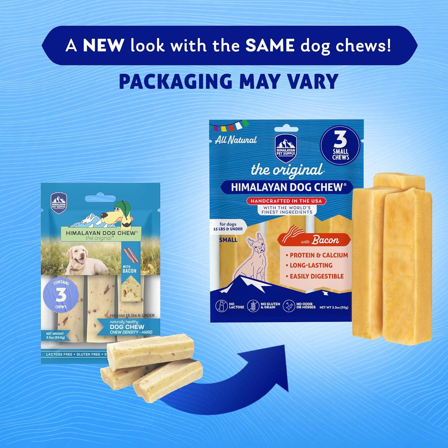 Masticables de Queso de Yak Himalayo con Sabor a Tocino - 3 Unidades