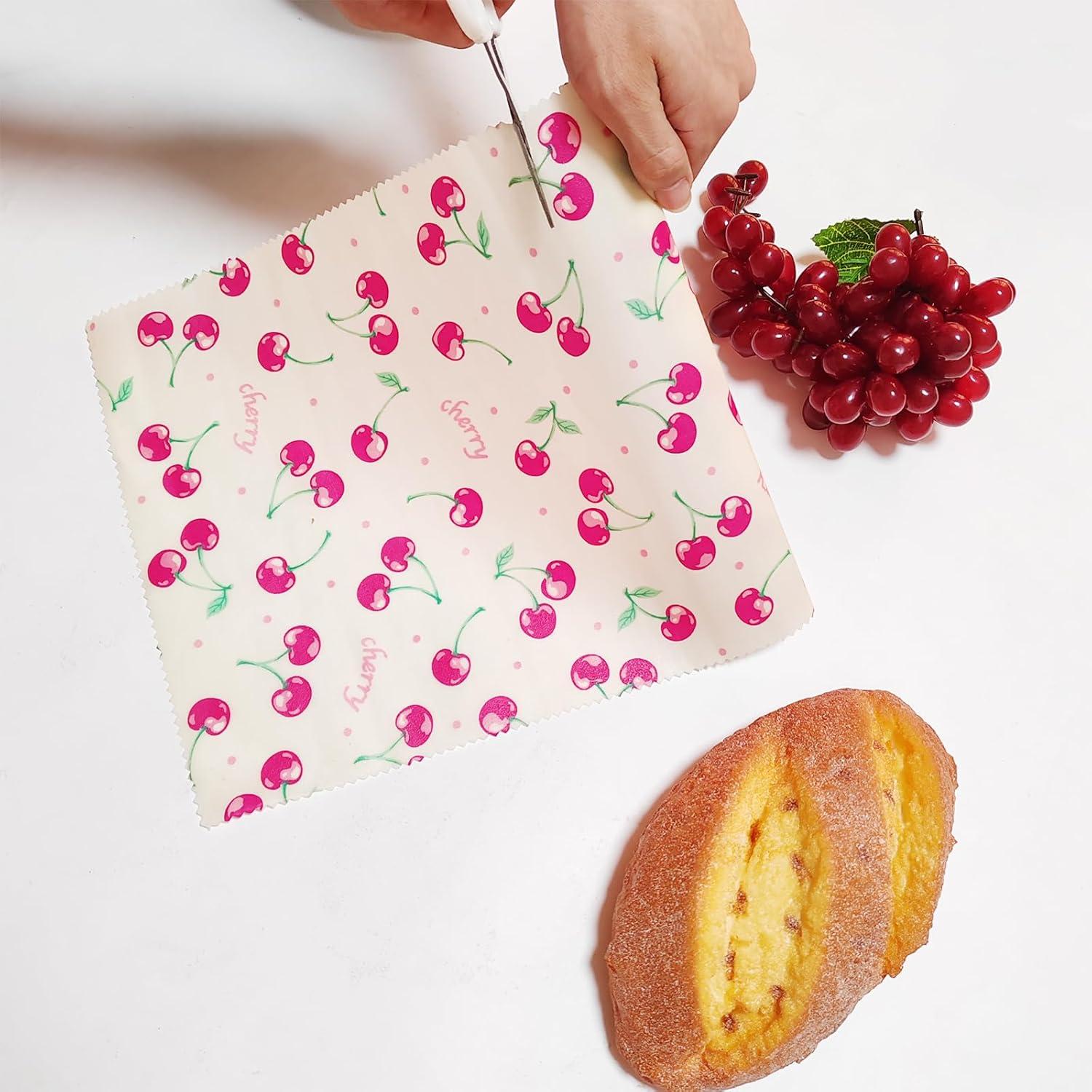 Rollo de Envoltura de Cera de Abeja Ecológica 2 Unidades 84x25cm