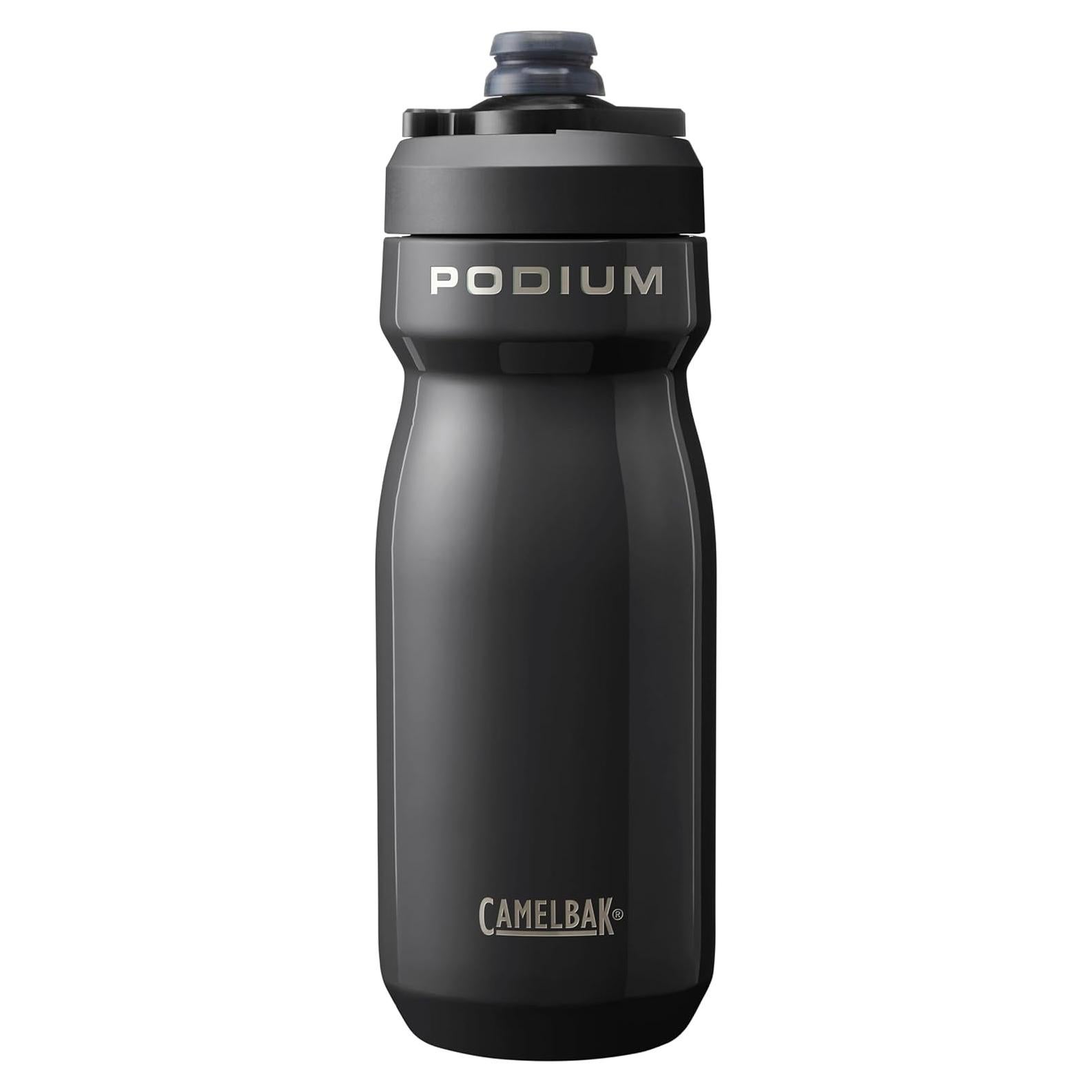 Botella de Agua Aislada CamelBak Podium 532 ml Acero Inoxidable Negra