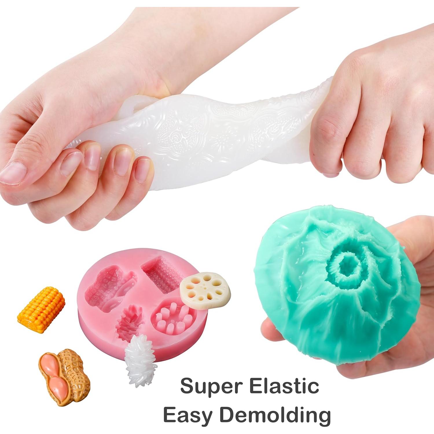 Kit de Moldes de Silicona BBDINO 1 Galón 3.98kg Claro