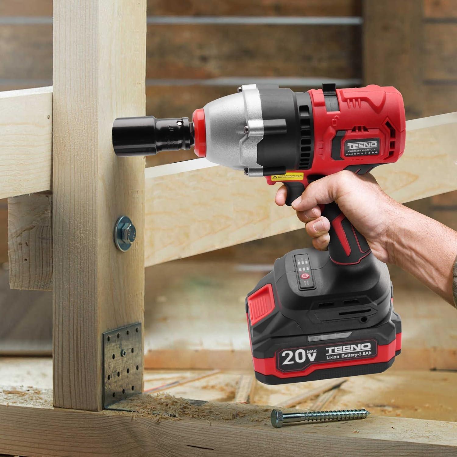 Kit de Combos Inalámbrico 20V TEENO 3 en 1 con Batería 3.0Ah