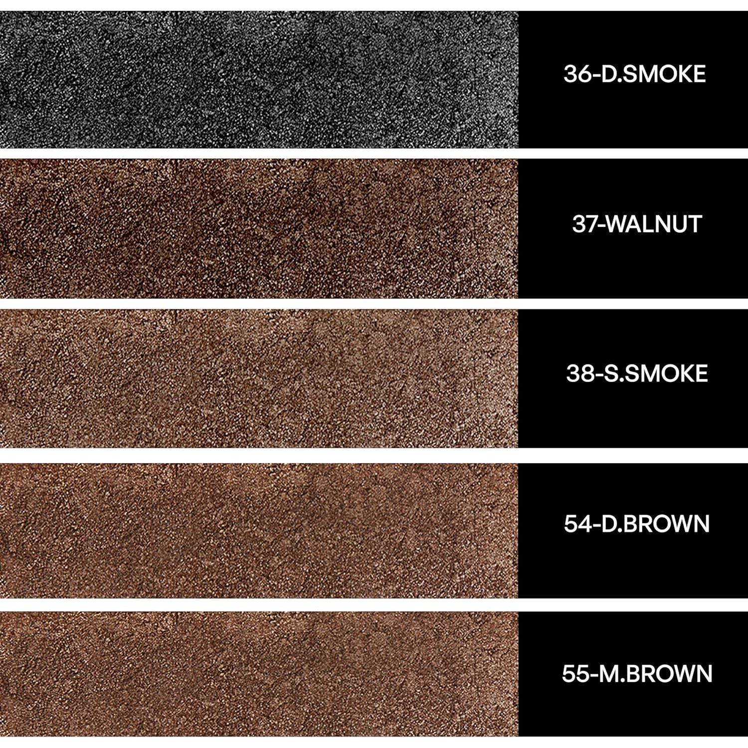 Polvo para Cejas SORMÉ Marrón Oscuro - Kit con Brocha y Plantillas