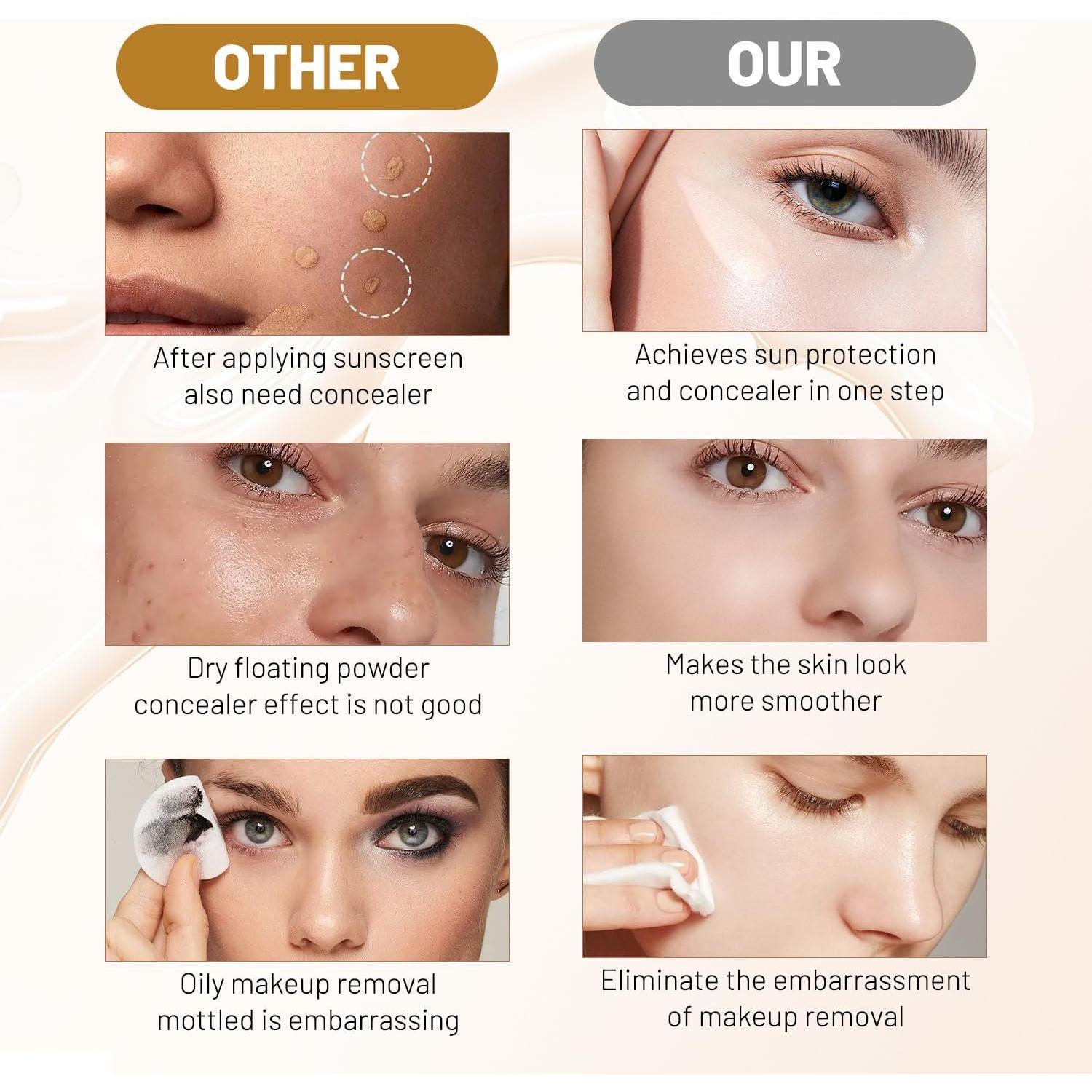 Base Líquida 4 en 1 FÓLKI COSMETIC Natural 31.09 ml