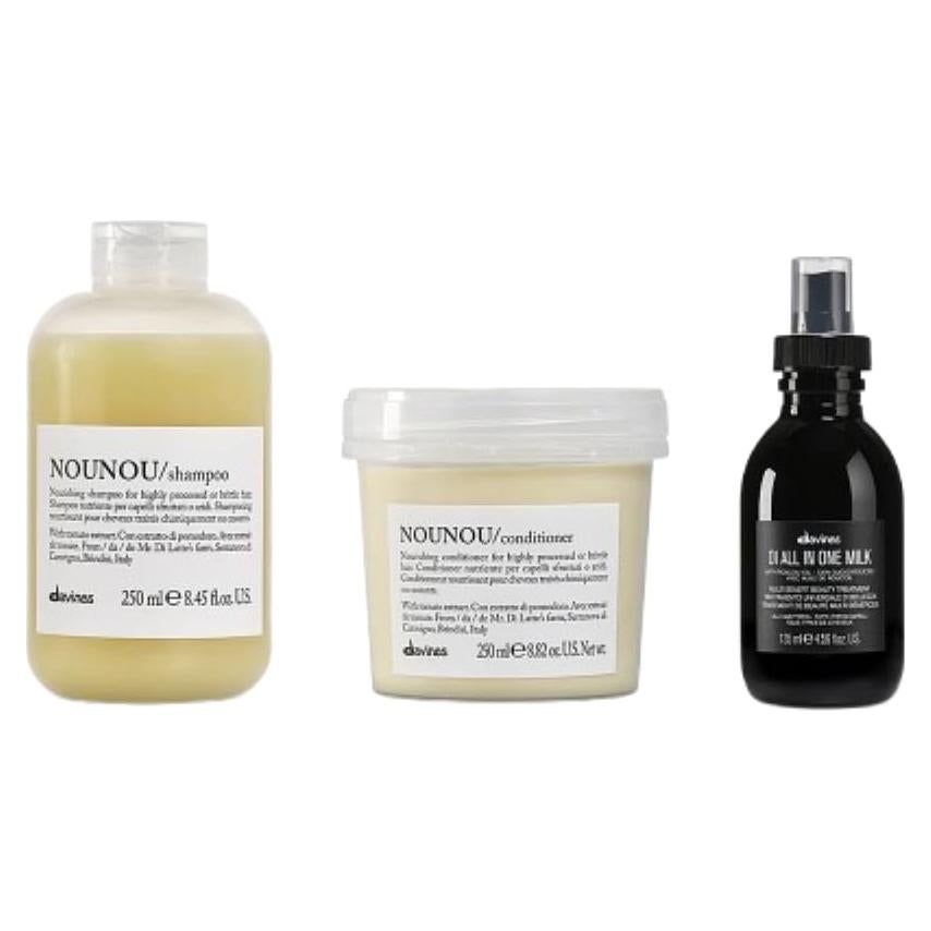 Set de Champú y Acondicionador Hidratante Davines NOUNOU 226g