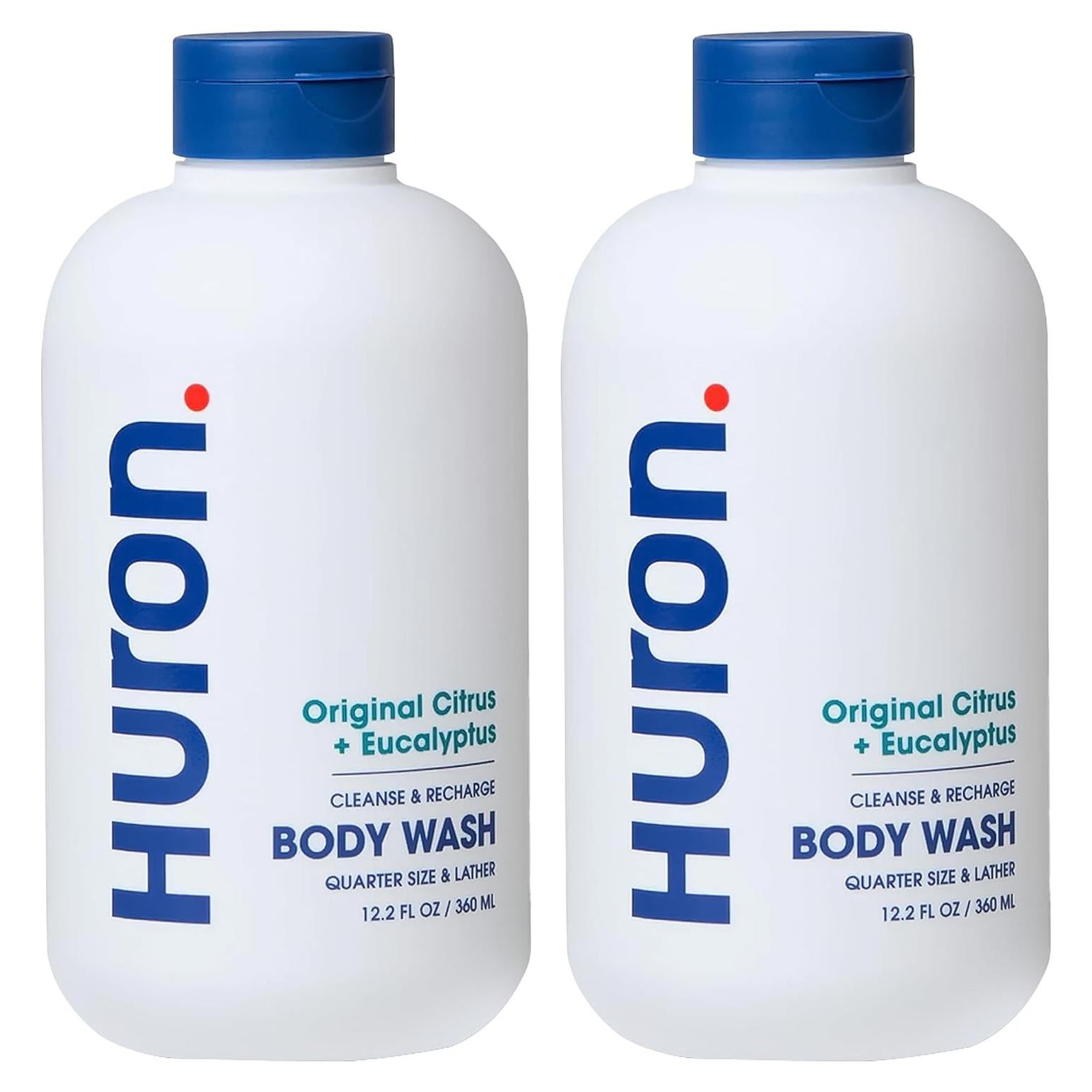 Gel de Ducha Hidratante Huron para Hombres 360 ml - Cítricos y Eucalipto