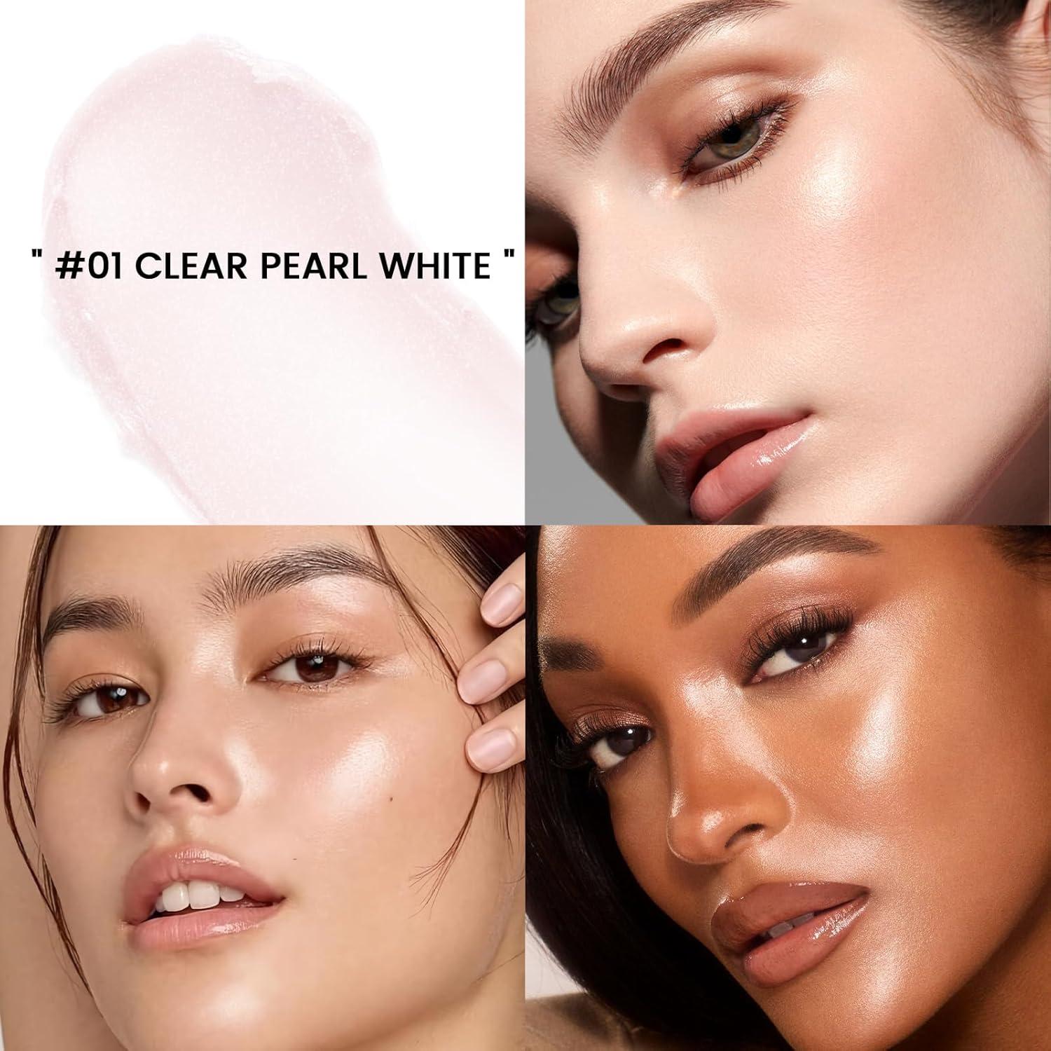 Bastón Iluminador Multiuso Blanco Perla 6.8cm - Larga Duración