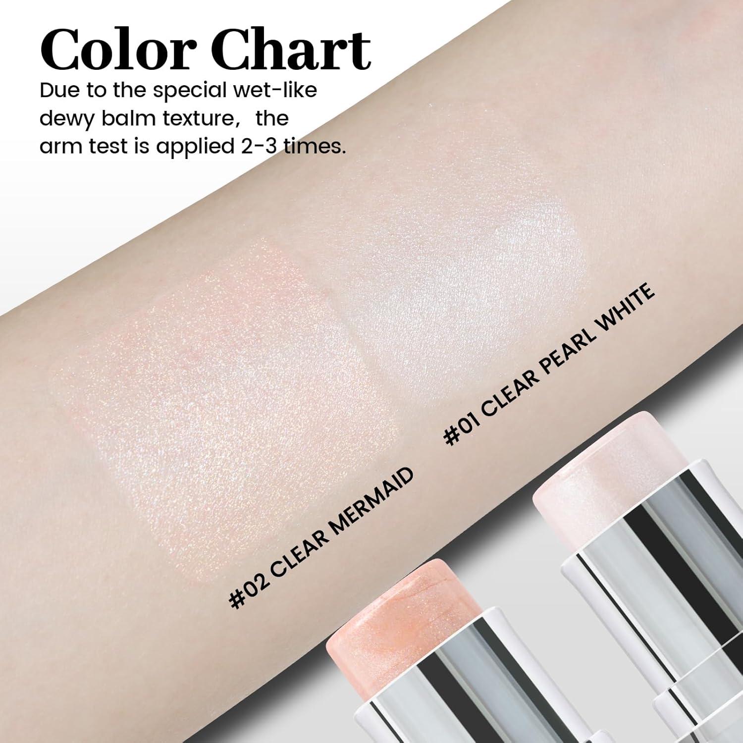 Bastón Iluminador Multiuso Blanco Perla 6.8cm - Larga Duración