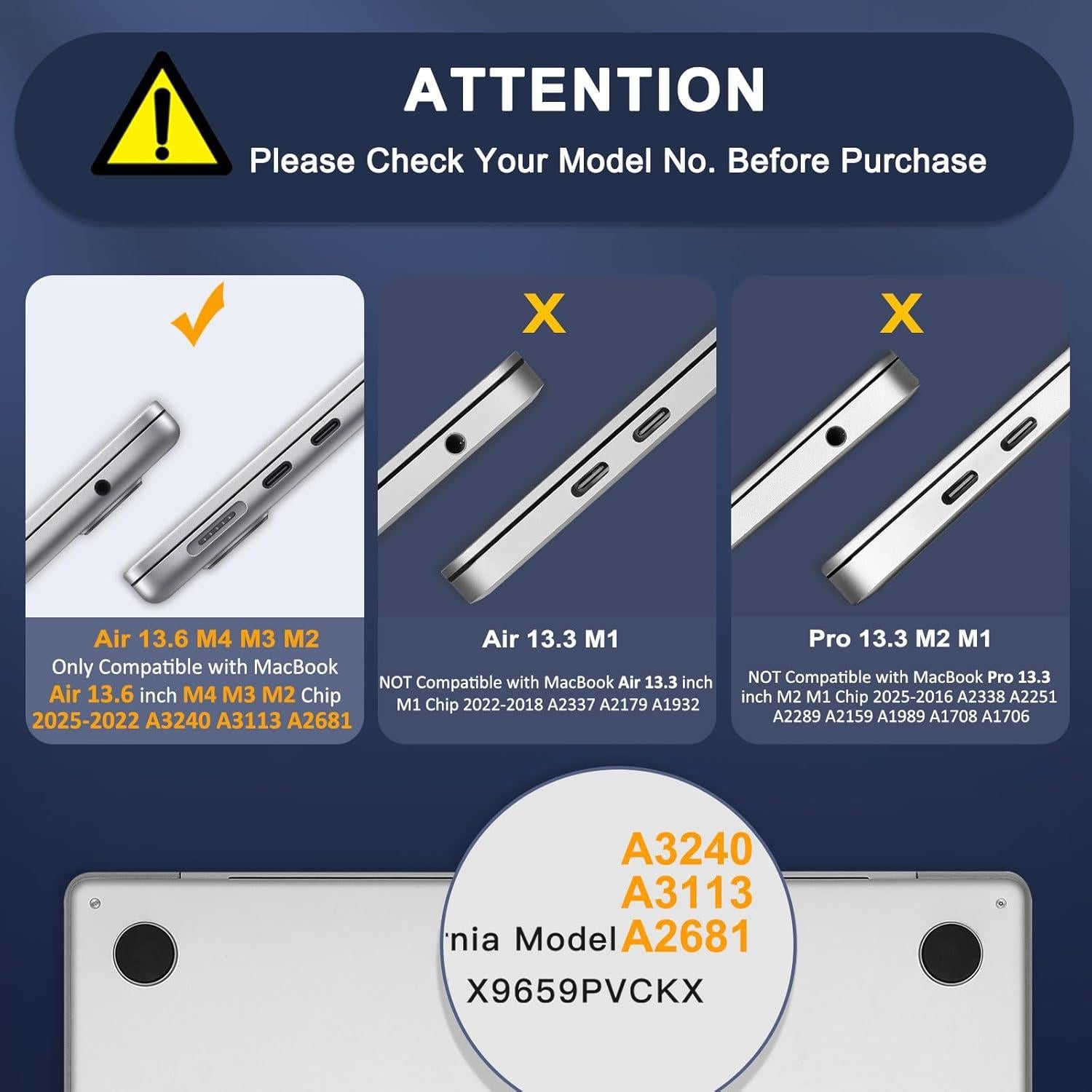 Funda Dura Mosiso para MacBook Air 13.6 Verde Esmeralda