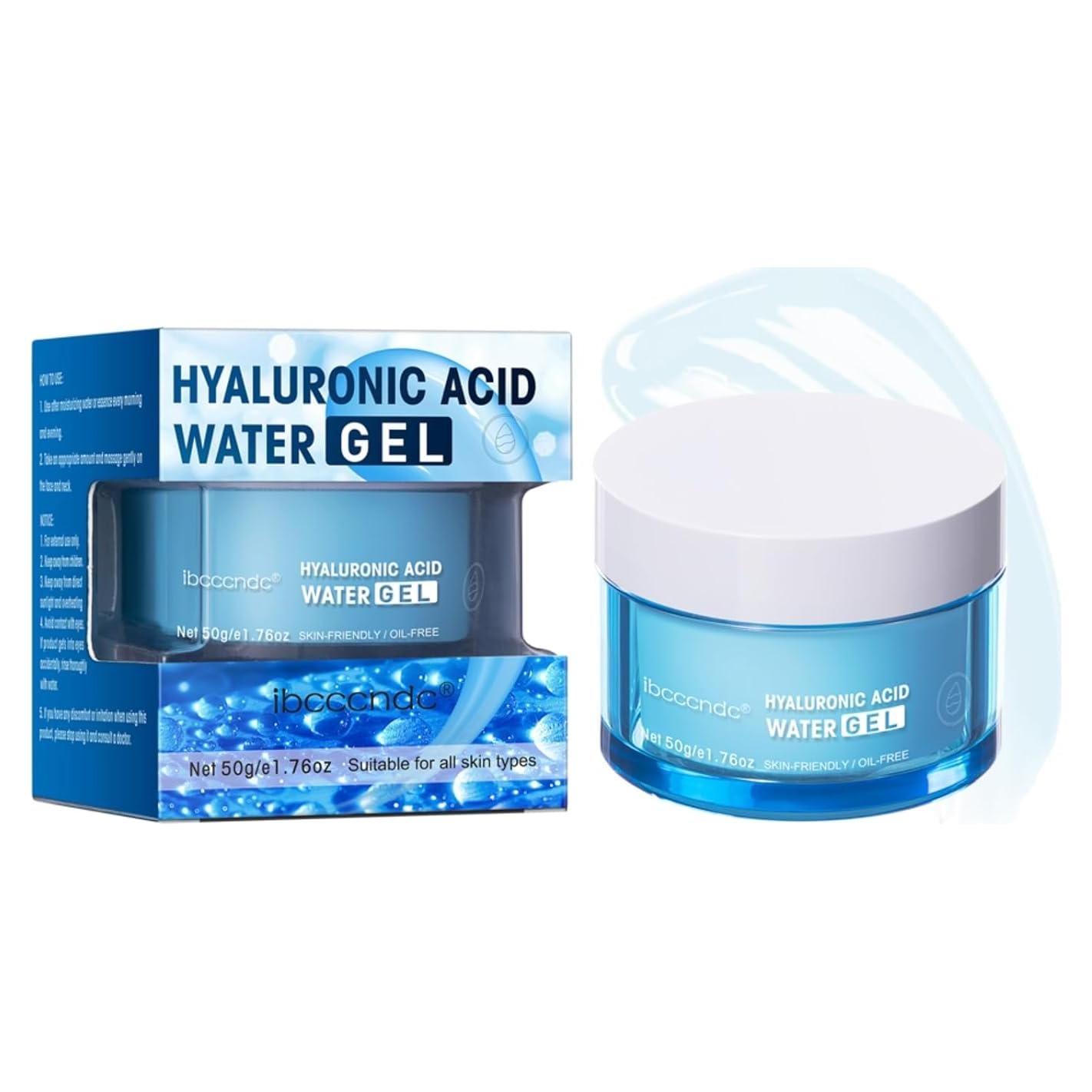 Gel de Agua Hidratante Facial ZAMANIYA 50g - Piel Grasa