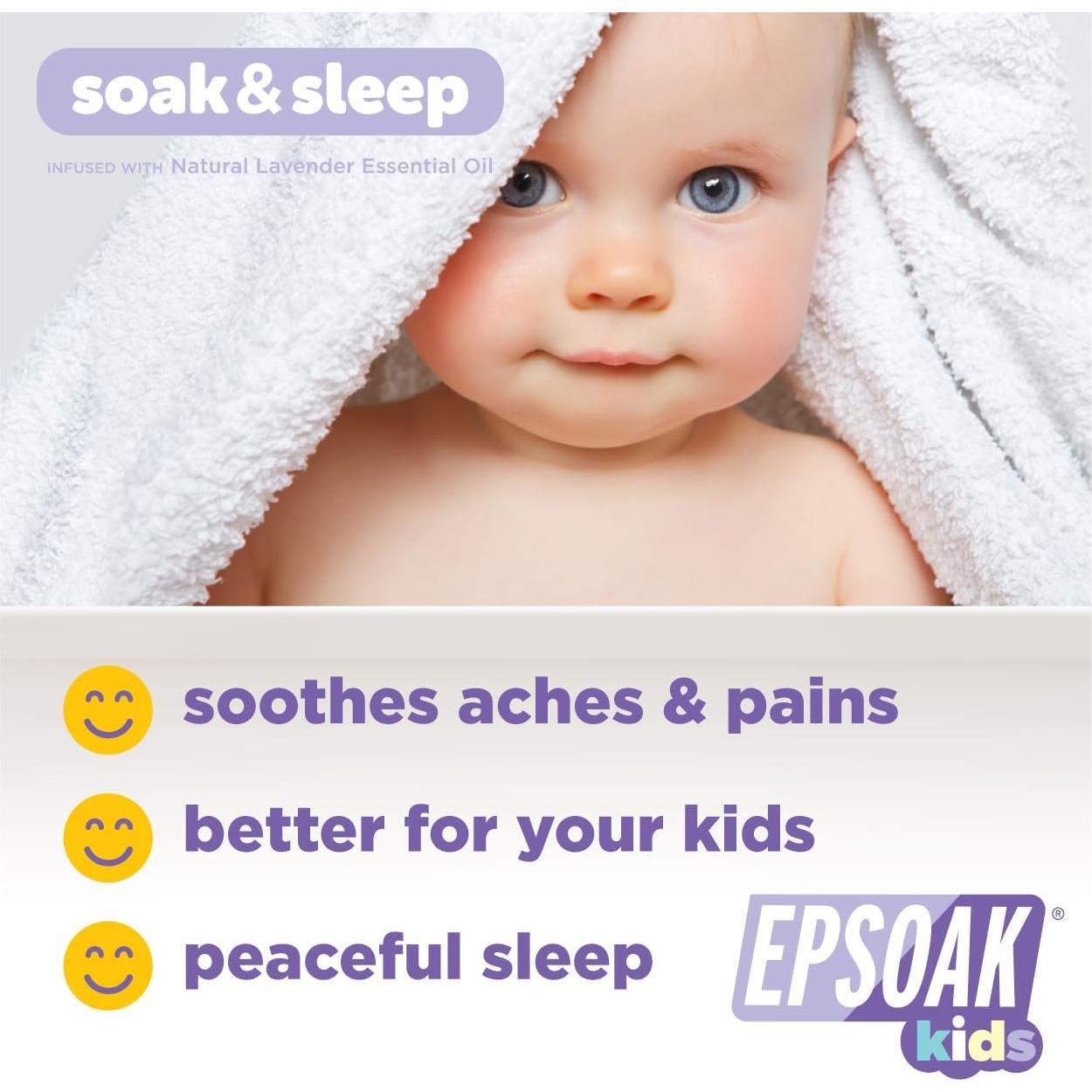 Sal de Epsom Epsoak Niños 2.27 kg - Sueño y Remojo Natural