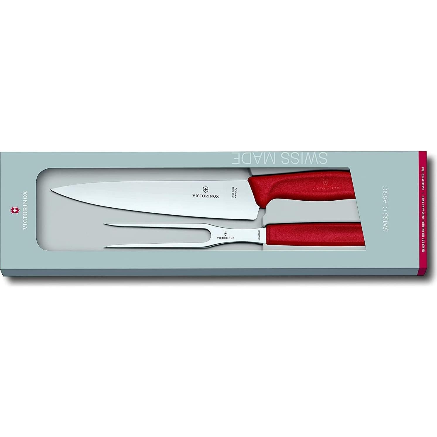 Set de Cuchillo y Tenedor Victorinox 6.7131.2G Rojo 2 Piezas
