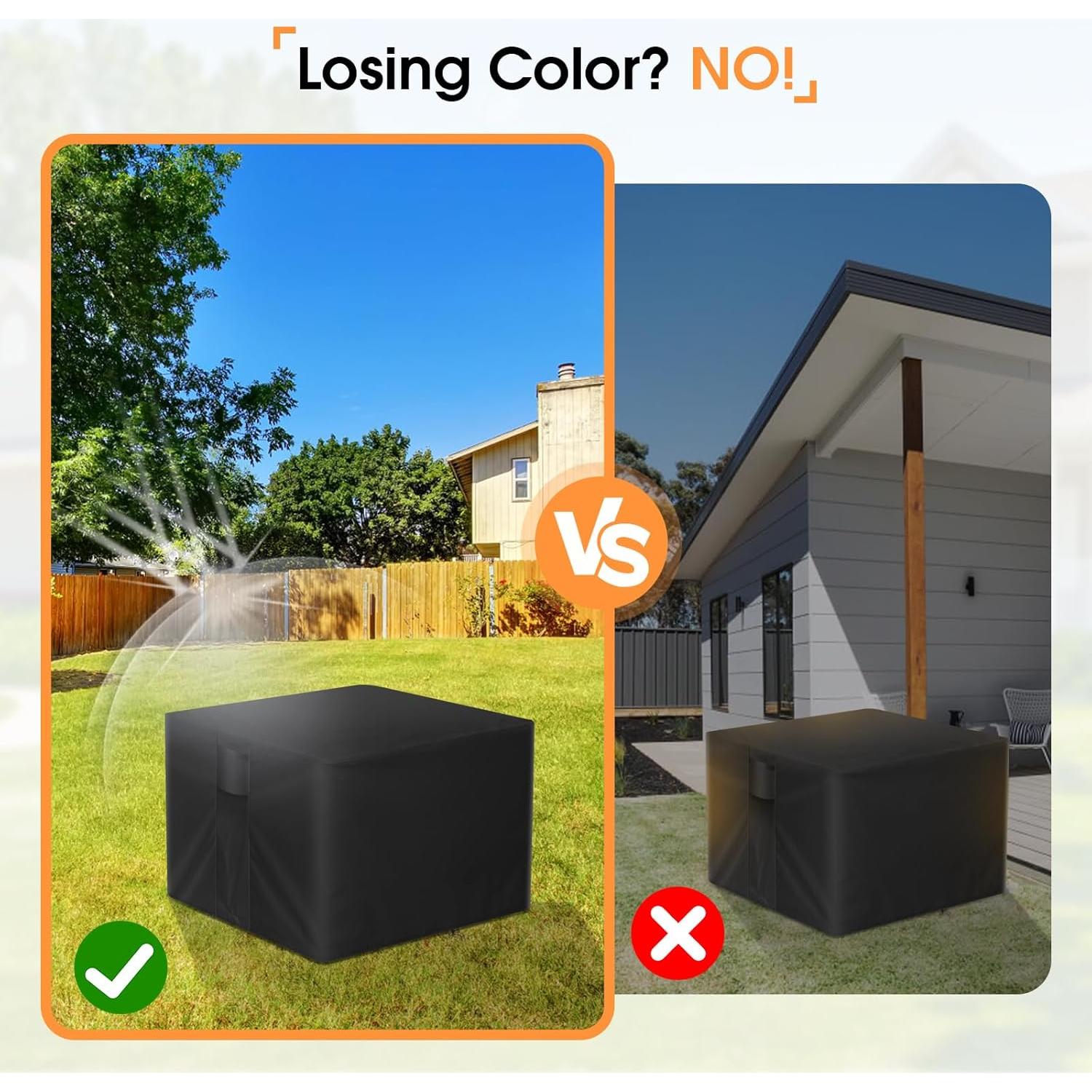 Cubierta Cuadrada POMER 71x71 cm Impermeable para Fogata