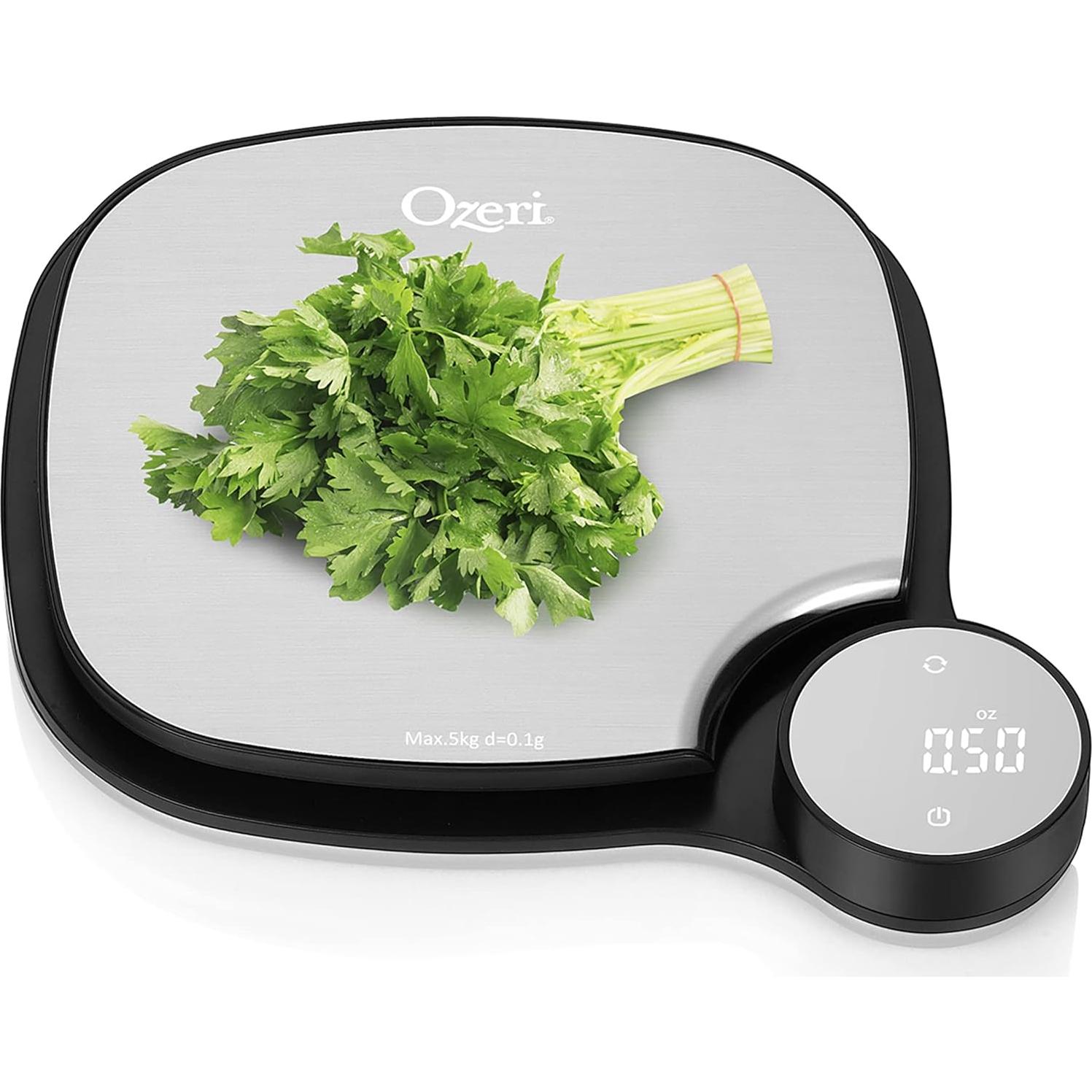 Báscula de Cocina Ozeri ZK26 Acero Inoxidable 5000g 0.1g