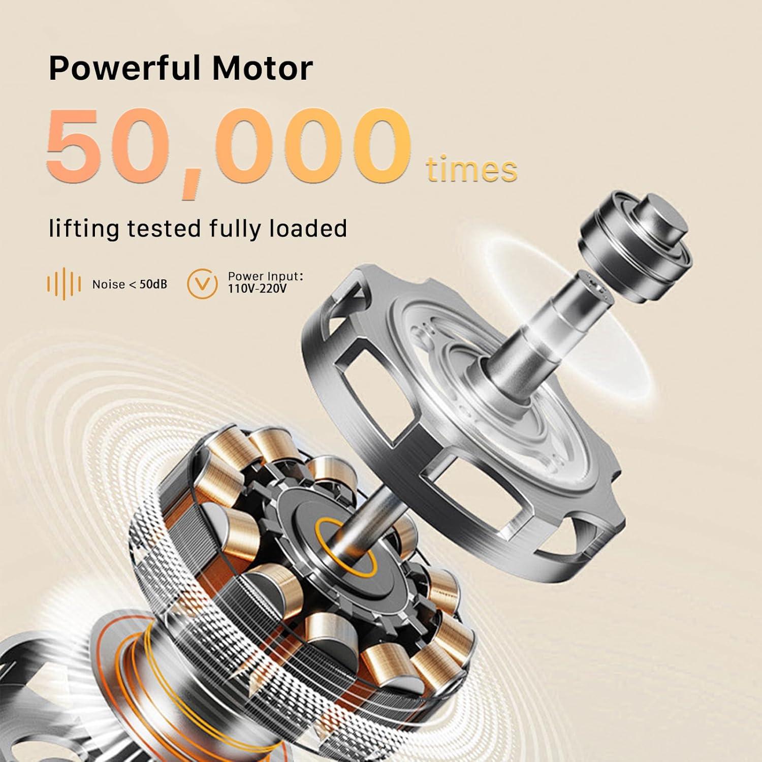 Escritorio de pie eléctrico JOY worker 80x50 cm ajustable