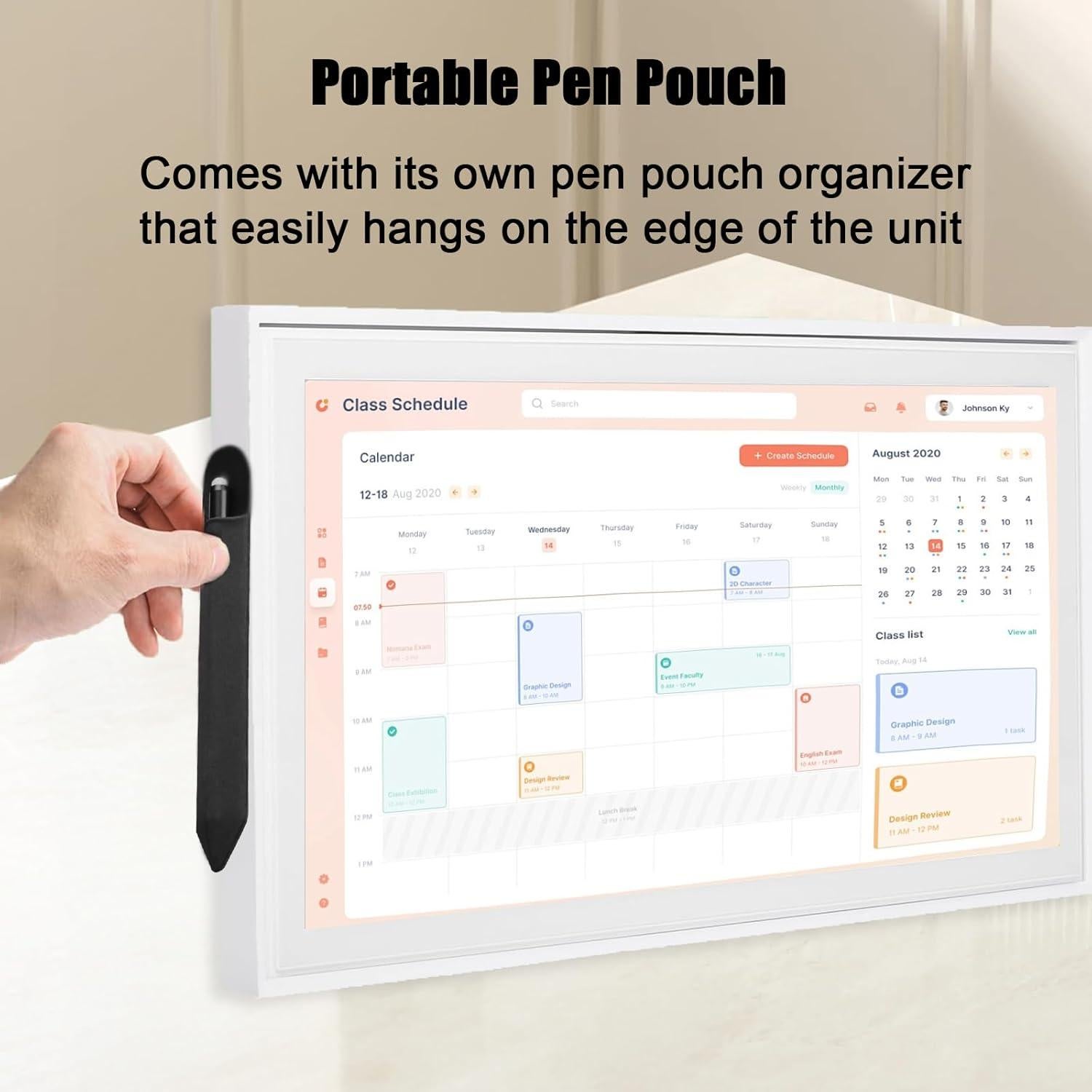 Bolígrafo Stylus 3-en-1 SOWANO para Calendario Skylight 15"