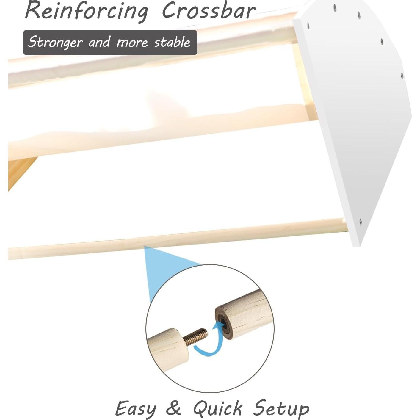 Estante de Libros Montessori BIBELUN 73 cm Blanco para Niños