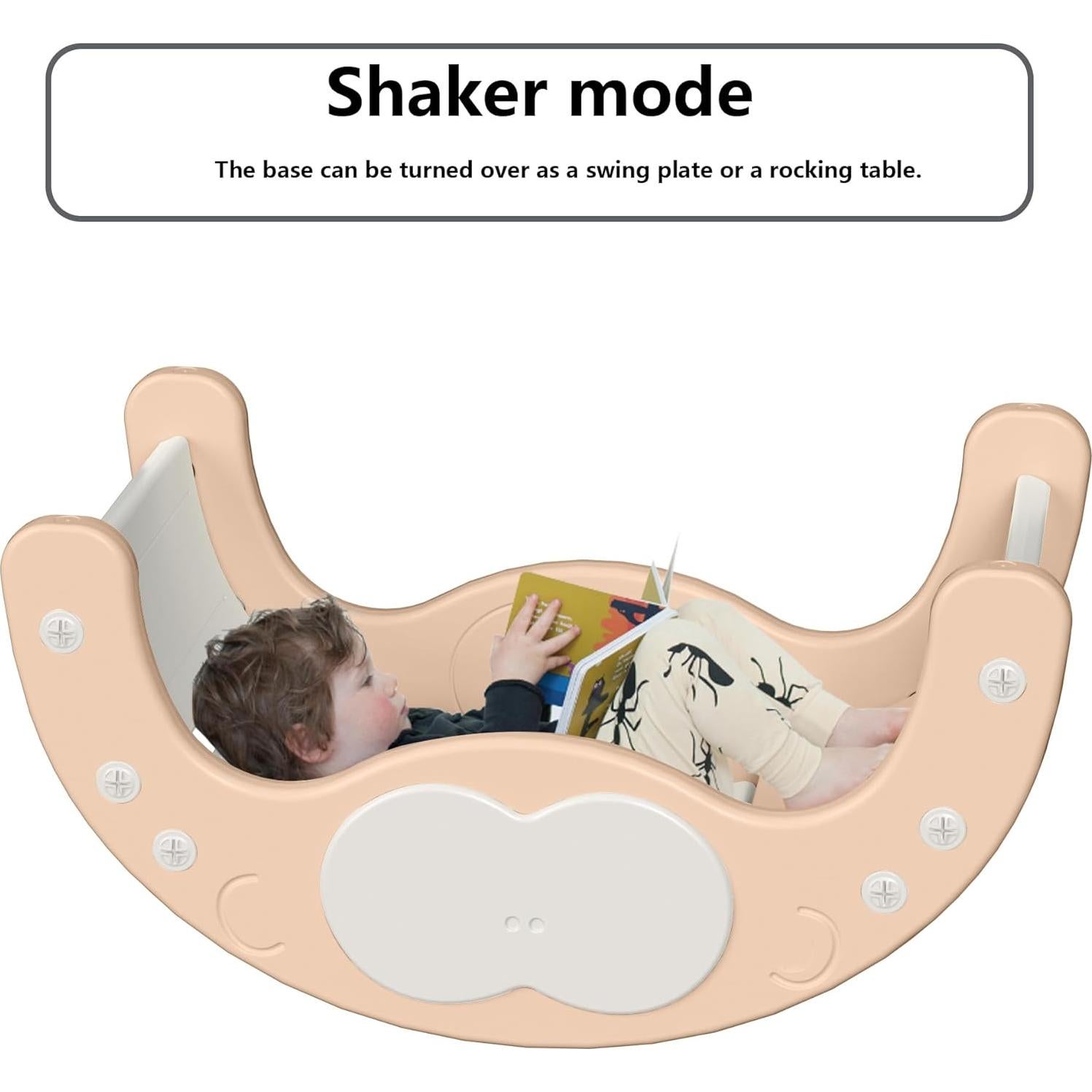 Tobogán de Escalada Interior LUUYOUU 4-en-1 para Niños